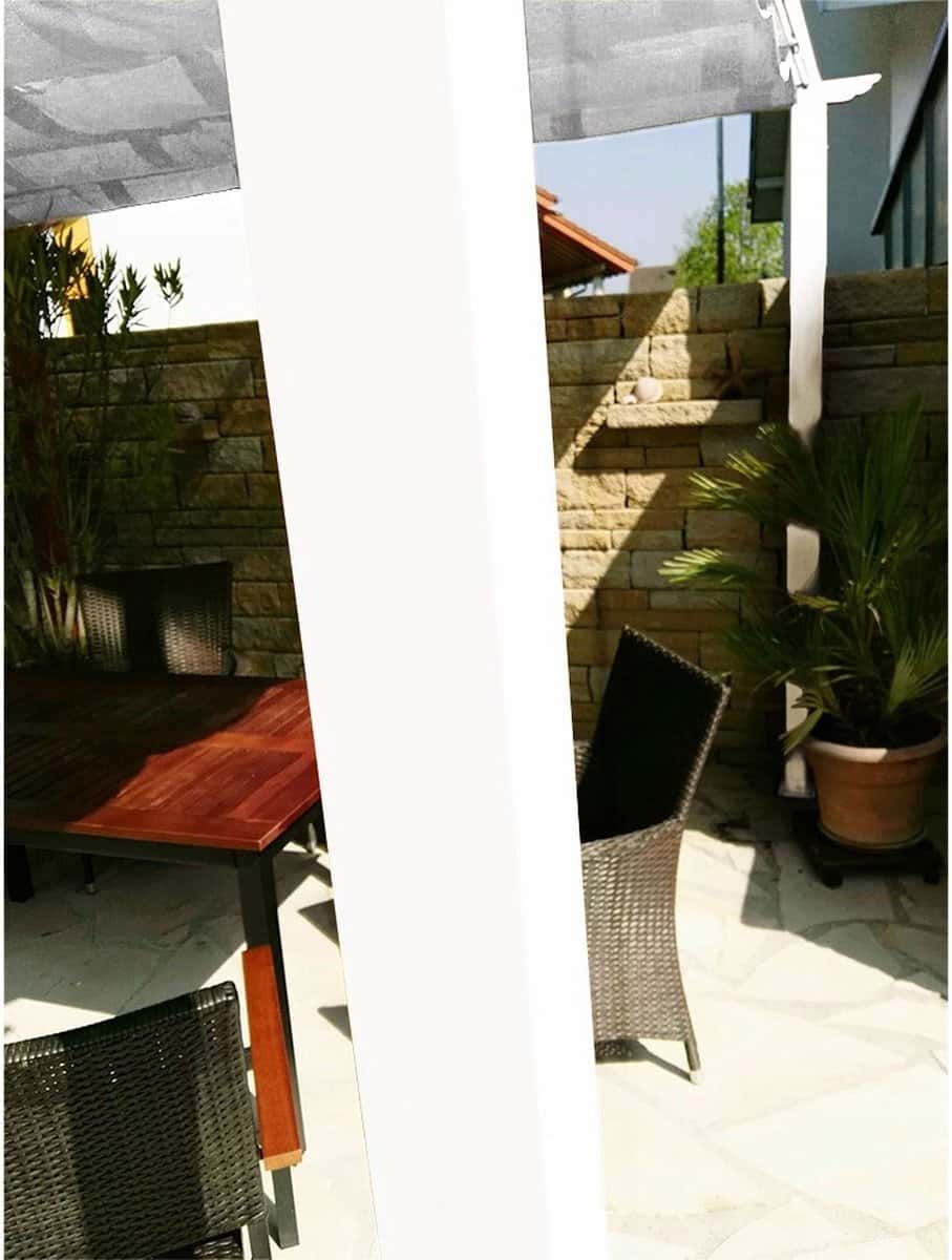 Paragon Outdoor Florida - Aluminium Pergola ST02002 - 350x350 cm - Wit