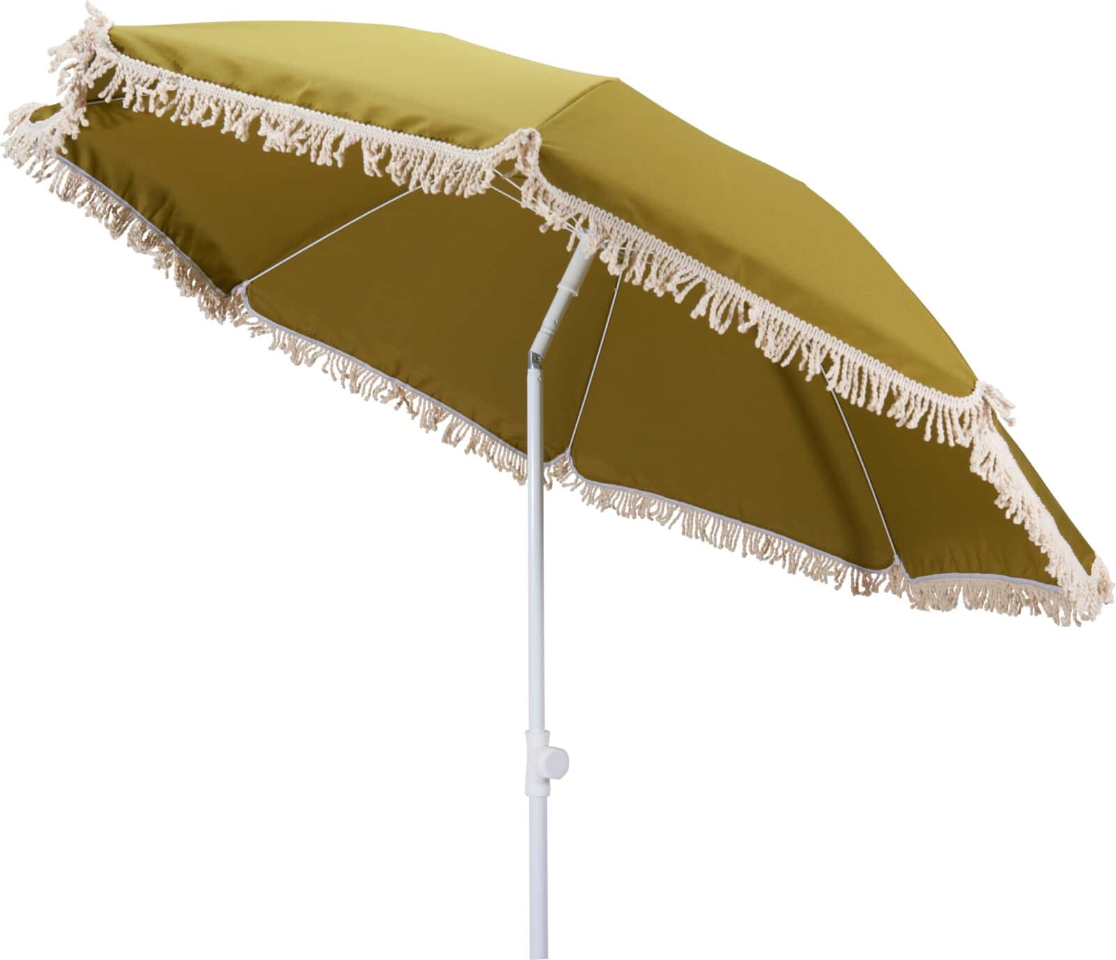 4goodz Parasol met Volant 200 cm - Groen 4goodz Parasol met Volant 200 cm - Groen