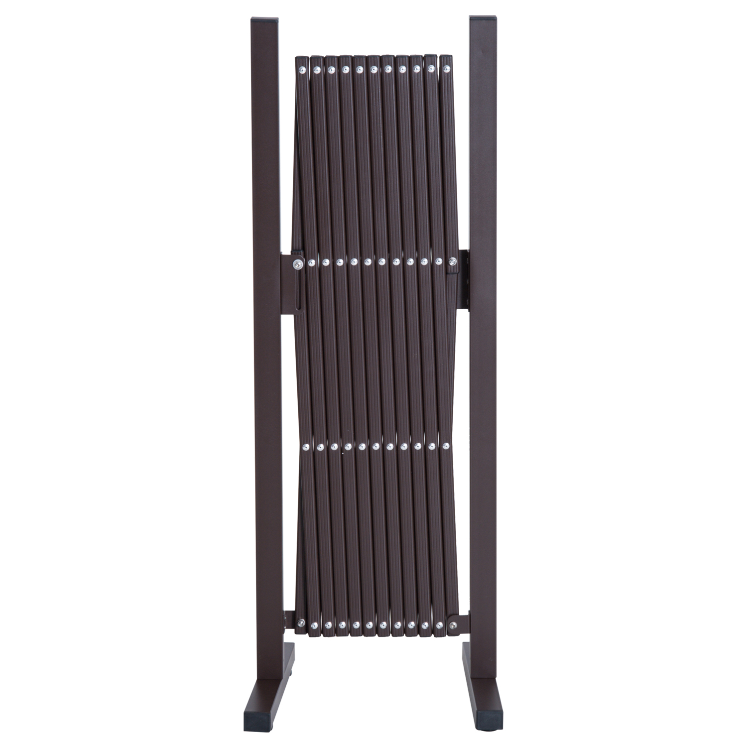 4goodz flexibel Hekwerk Uitrekbaar van 52 - 405 cm - aluminium