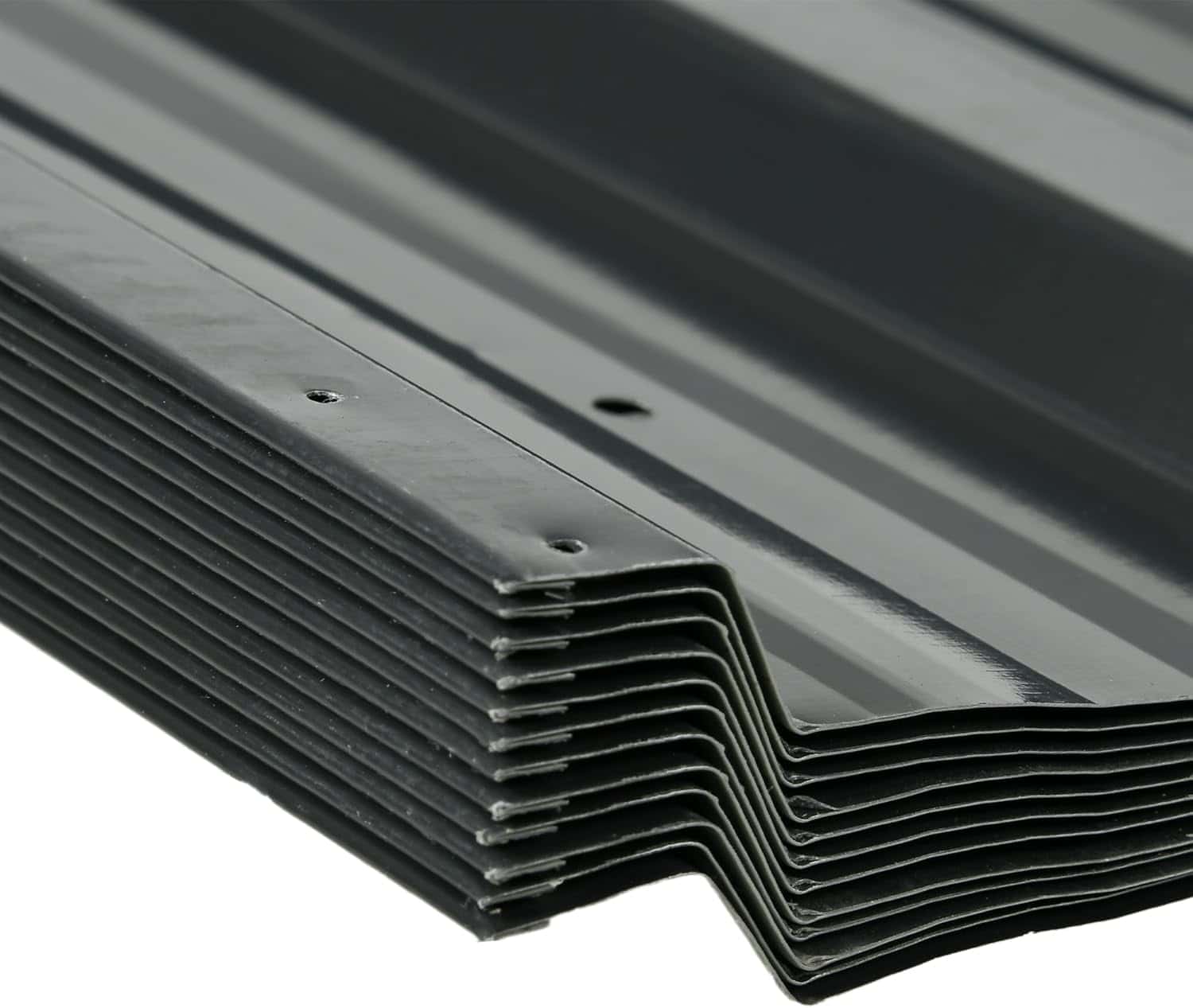 4goodz 12 stuks Damwand Dakplaten 7m² - 129x45cm Verzinkt - Antraciet