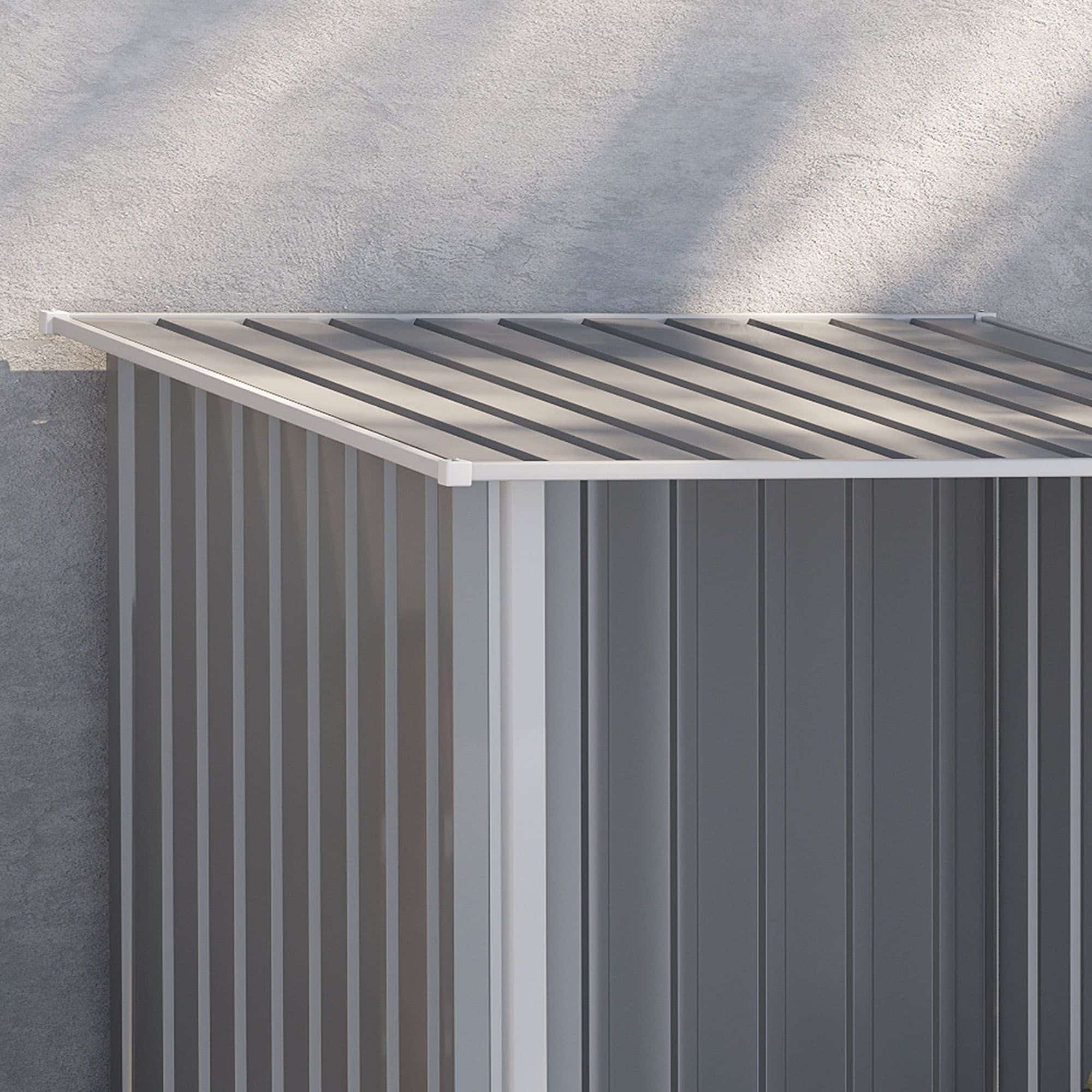 Metalen Gereedschapsschuur 100x103x160 cm - Grijs