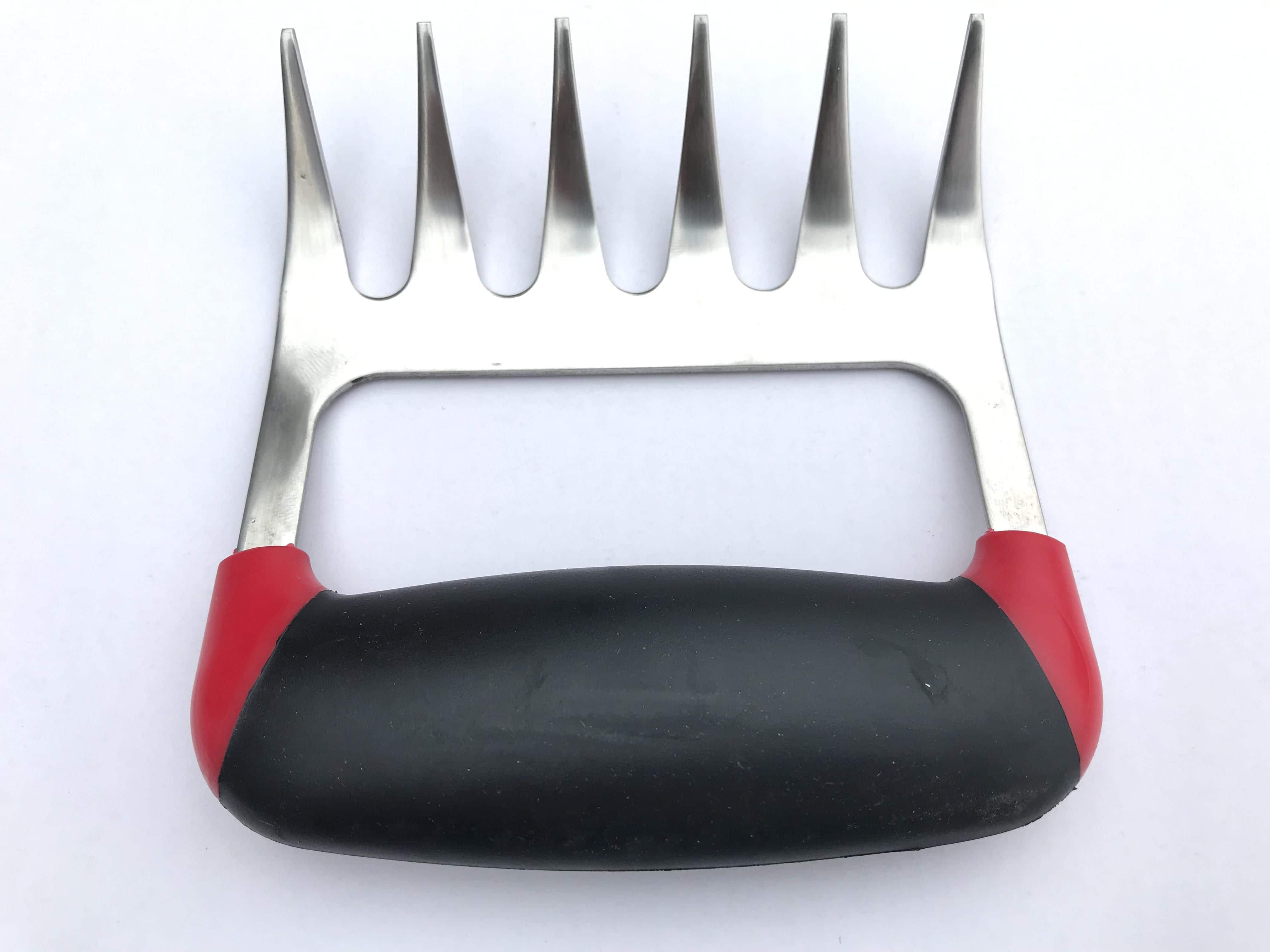 4cookz® 2 stuks Vleesklauwen RVS met Siliconen Handgreep voor Pulled pork -Meat Claws | BBQ gereedschap | Bear Paws | Barbeque Accesoires | Pulled Pork Klauwen 4cookz® 2 stuks Vleesklauwen RVS met Siliconen Handgreep voor Pulled pork -Meat Claws | BBQ gereedschap | Bear Paws | Barbeque Accesoires | Pulled Pork Klauwen