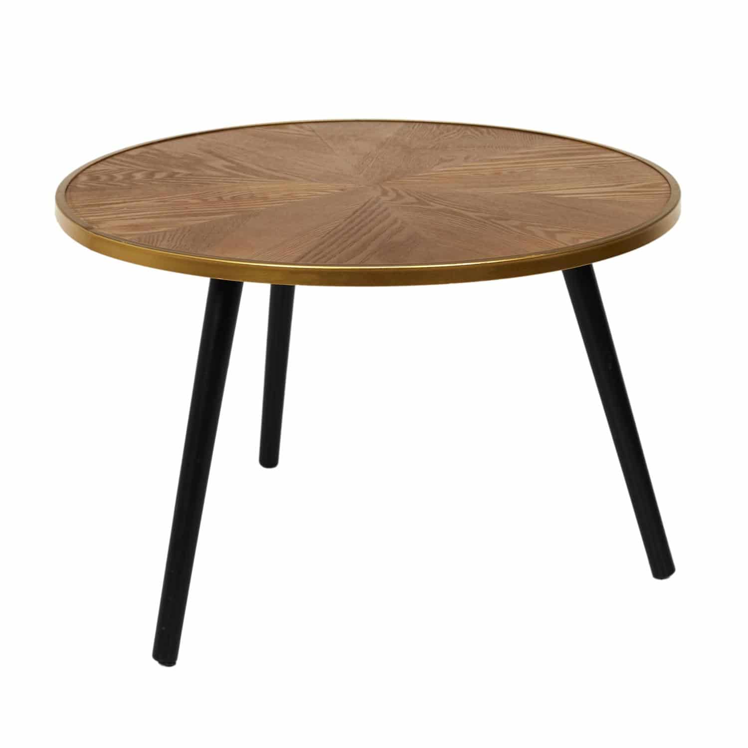 4goodz Havanna Bijzettafel set van 2 stuks Hout 60x60x40 cm - Bruin