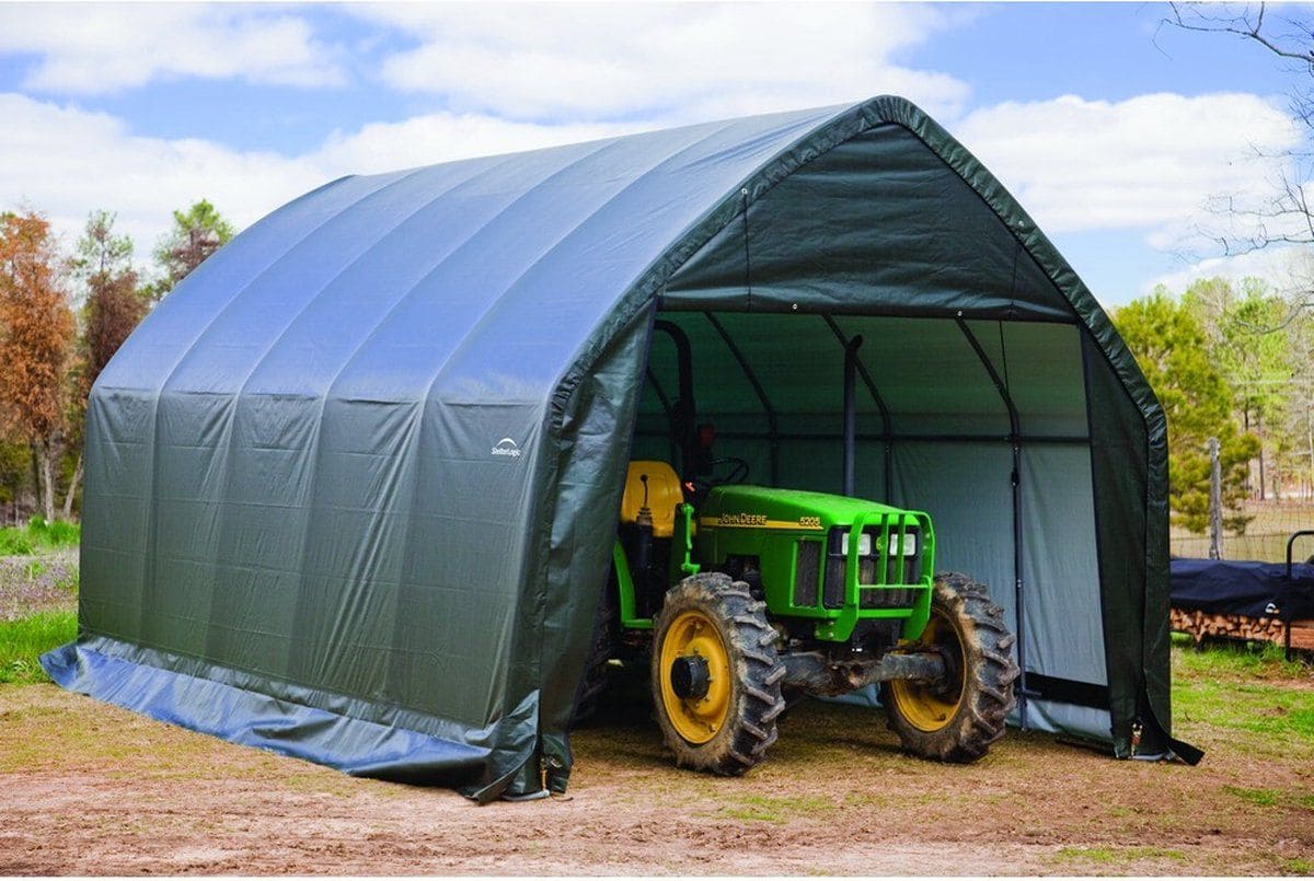 ShelterLogic® Gereedschapsschuur Folietent SL62706 - 610x390x370 cm ShelterLogic® Gereedschapsschuur Folietent SL62706 - 610x390x370 cm