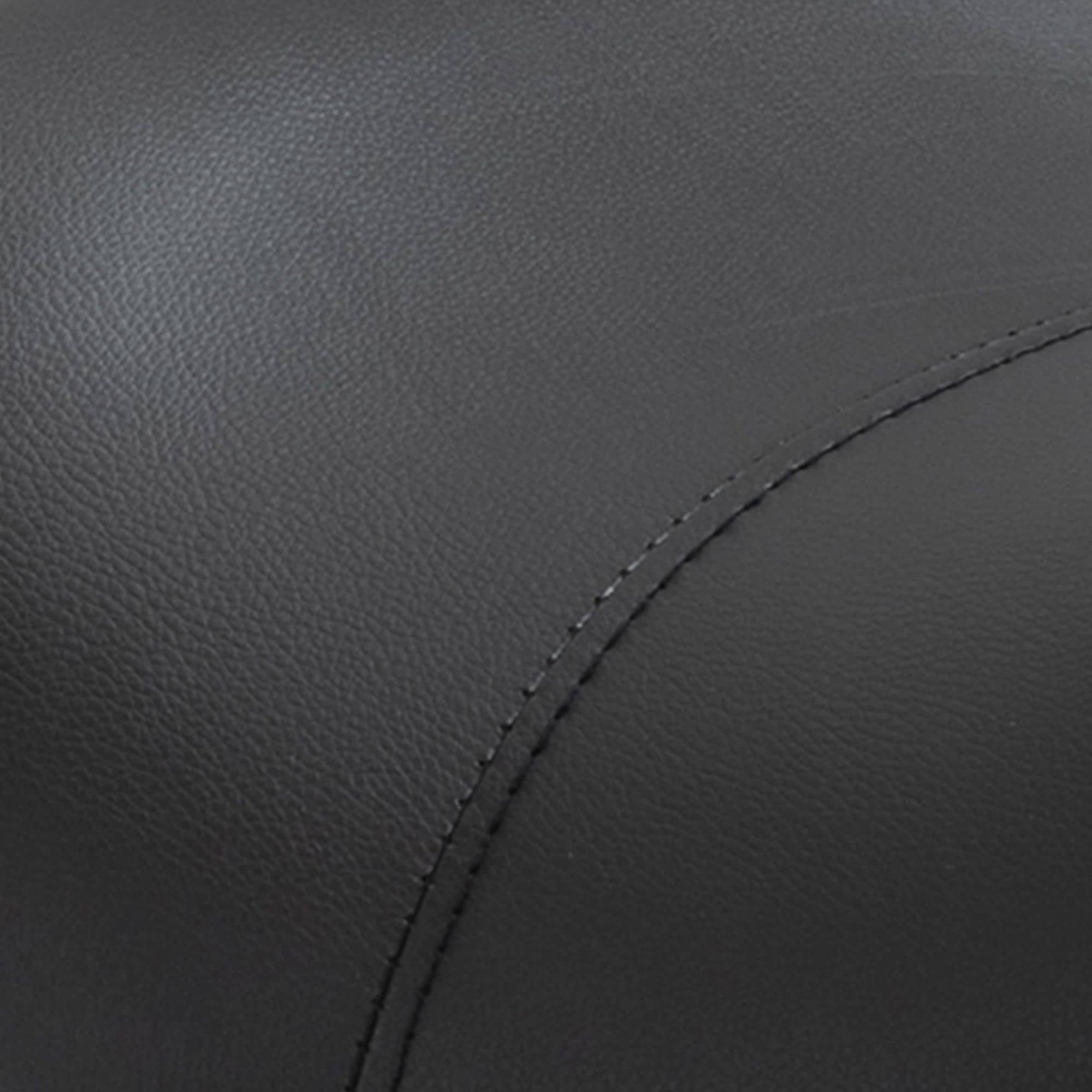 Ergonomische Zadelkruk Kunstleer Amazonekruk in Hoogte Verstelbaar 49-61 cm - Zwart