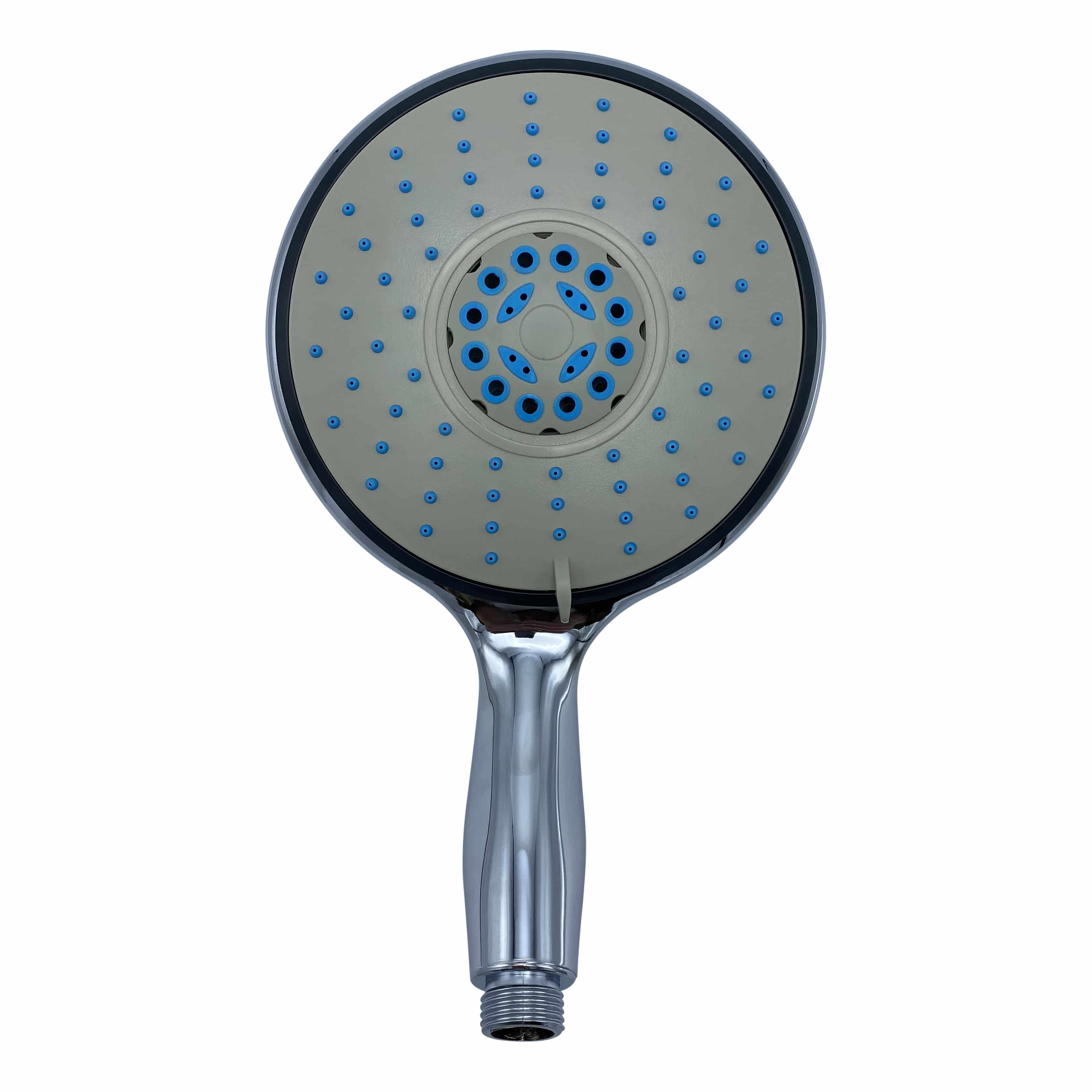 Handdouche XL met 4 functies - 15cm Chroom - 40% Waterbesparend