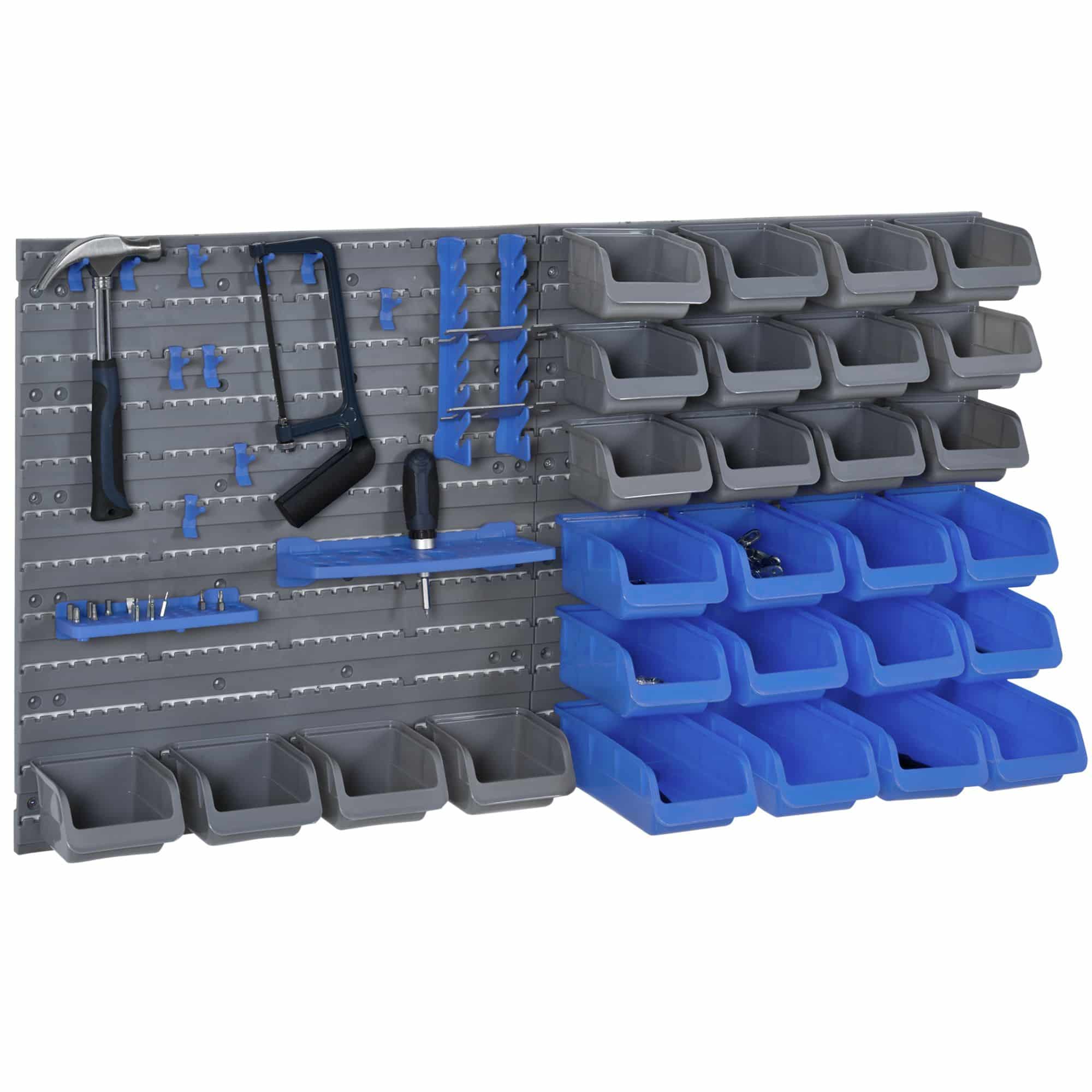 4goodz Gereedschapswand 44-dlg met Wandhouder voor Werkplaats/Schuur