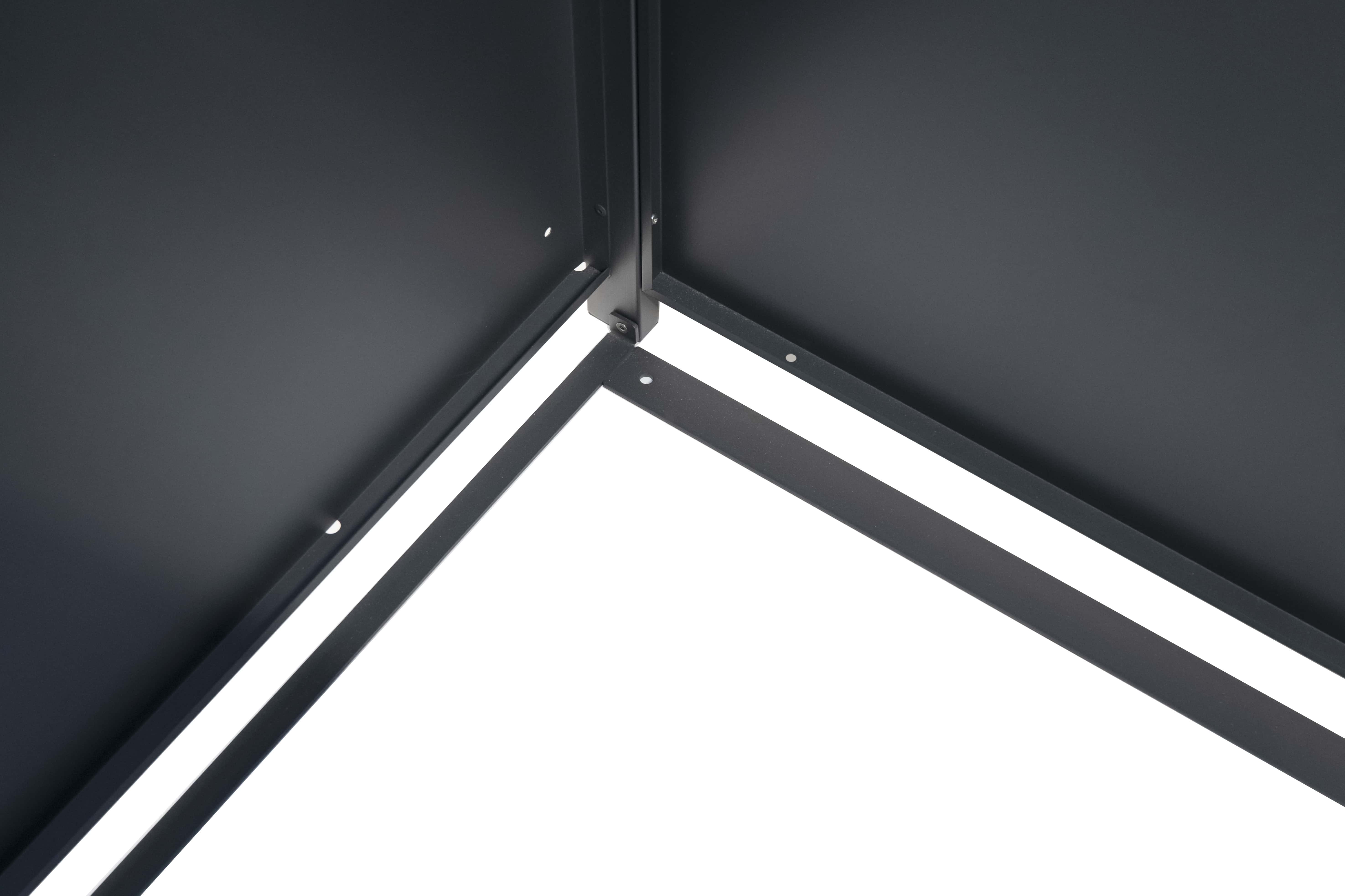 Westmann Pedura-4 Metalen Containerombouw met Pedaal bediening - 4 kliko's - Antraciet