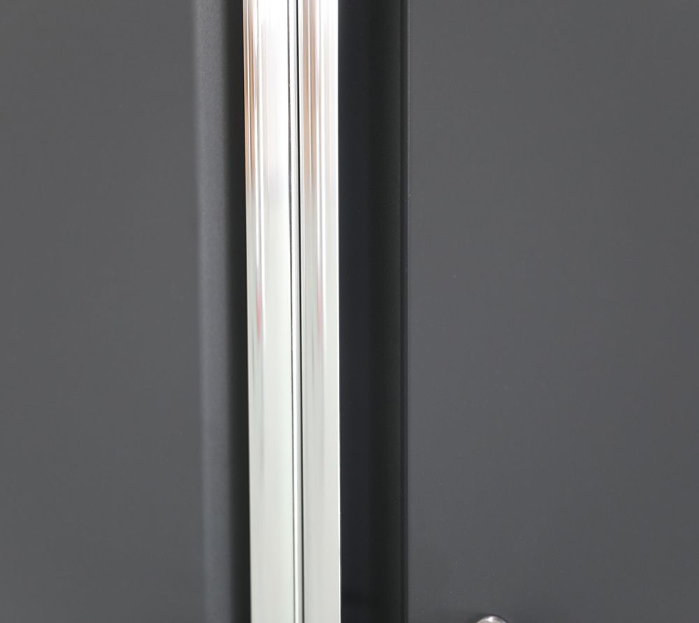 Feistos Werkplaats Gereedschapskast Dubbele deur hoge kast Apollo Solo 2 Grijs/Zwart