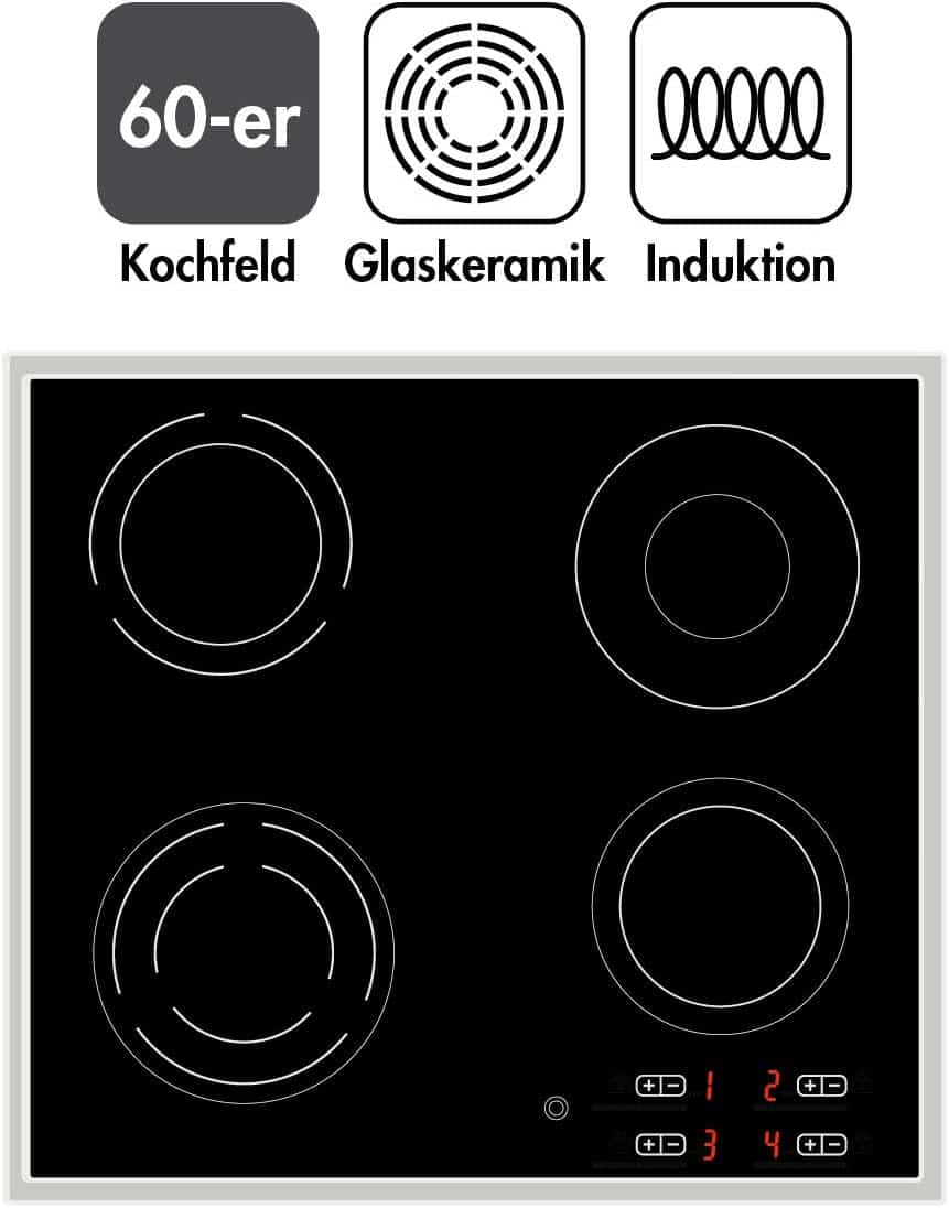 Set 2 stuks Bescherming Inductieplaat / Snijplank Fornuis Food - 52x30 cm