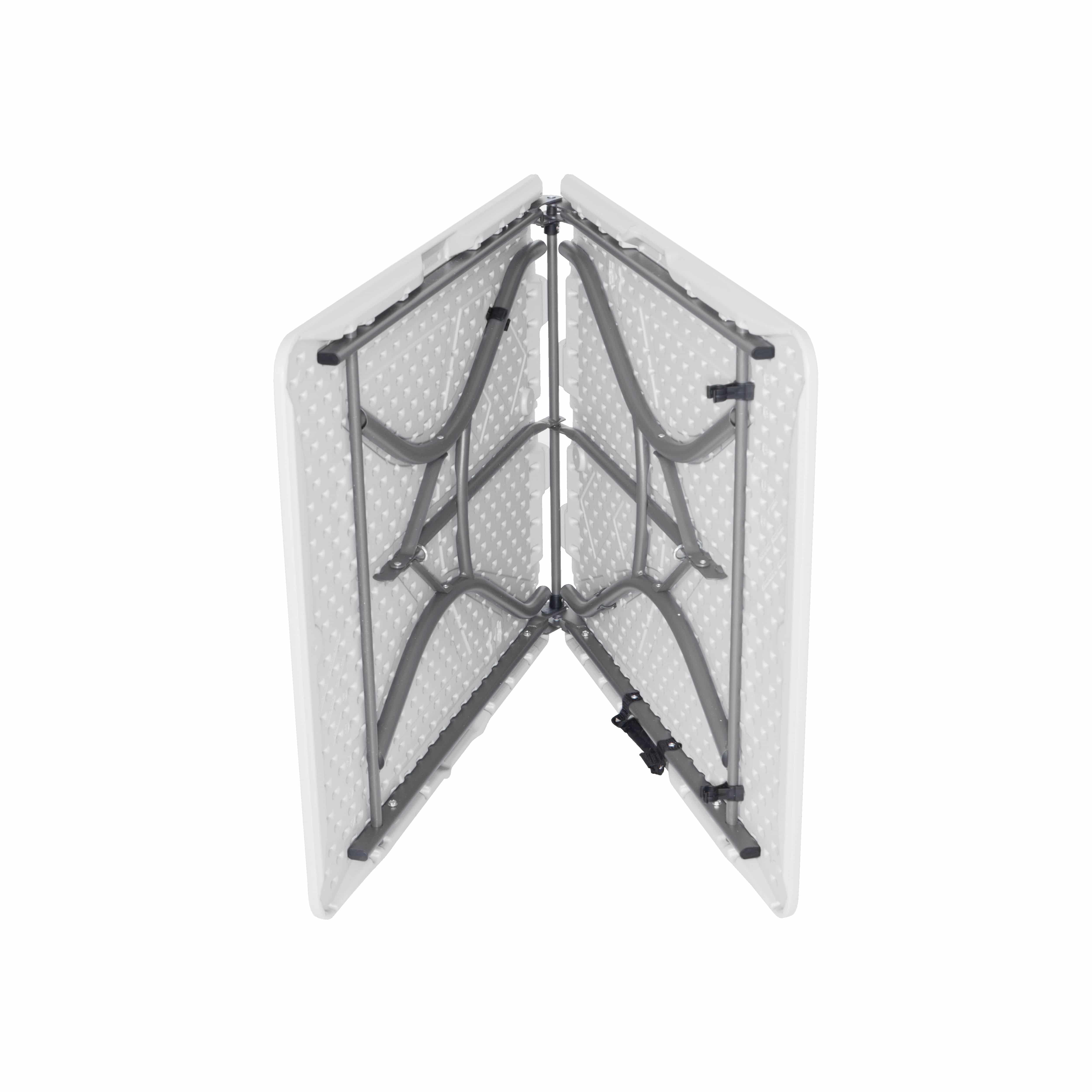 Lifetime® Kunststof Tafel Opvouwbaar - Campingtafel Light Commercial - 182x76x74cm - Wit