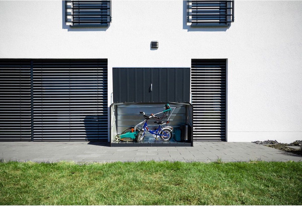 Trimetals® Storeguard TM10000 - Berging / Fietsenstalling - Antraciet