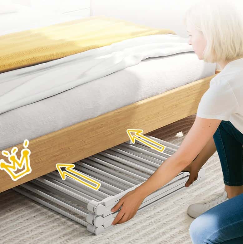 Opvouwbaar Veiligheidshek voor Huisdieren 6 panelen 366x75cm - Wit