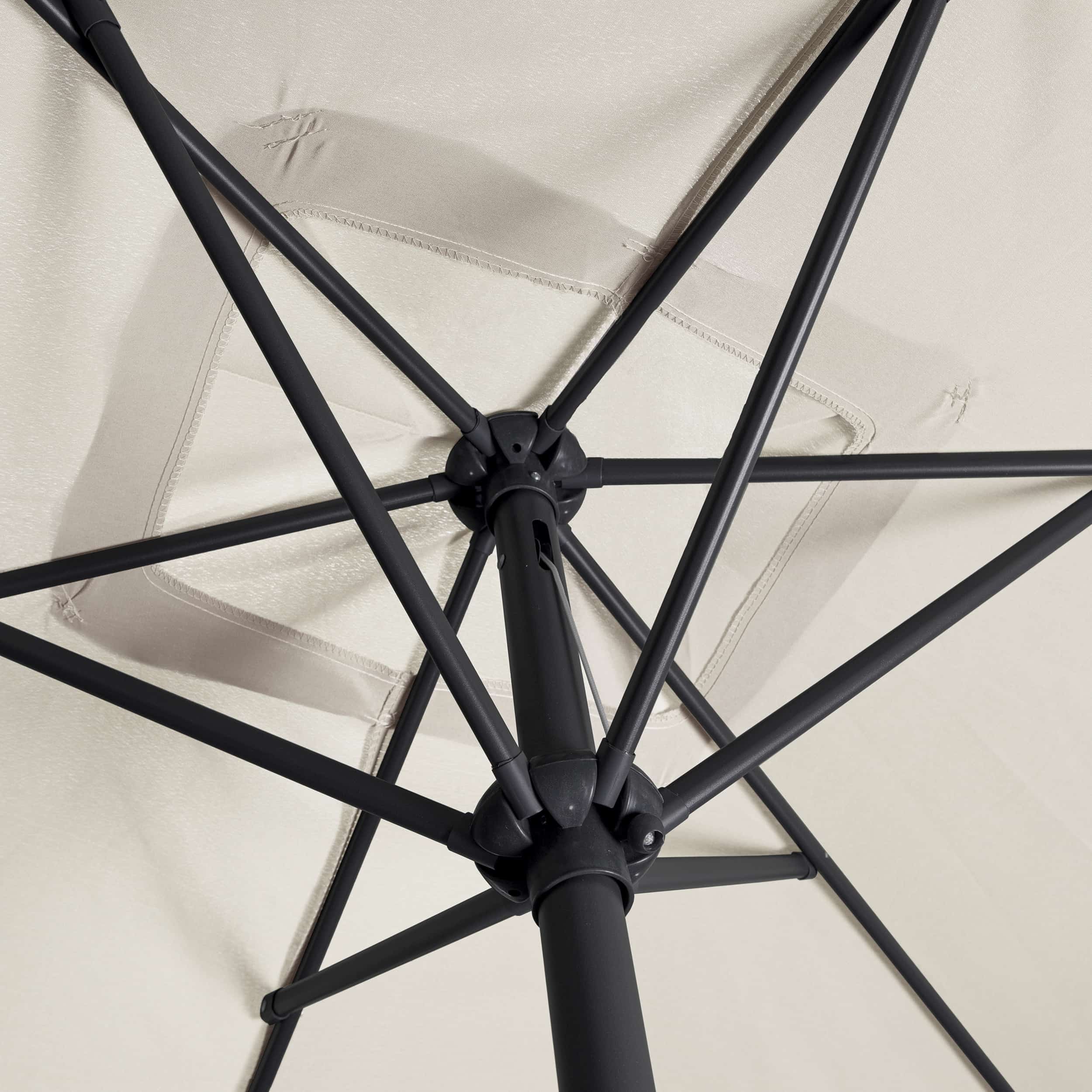 4goodz Rechthoekige Parasol Kantelbaar 150X250 cm - Creme