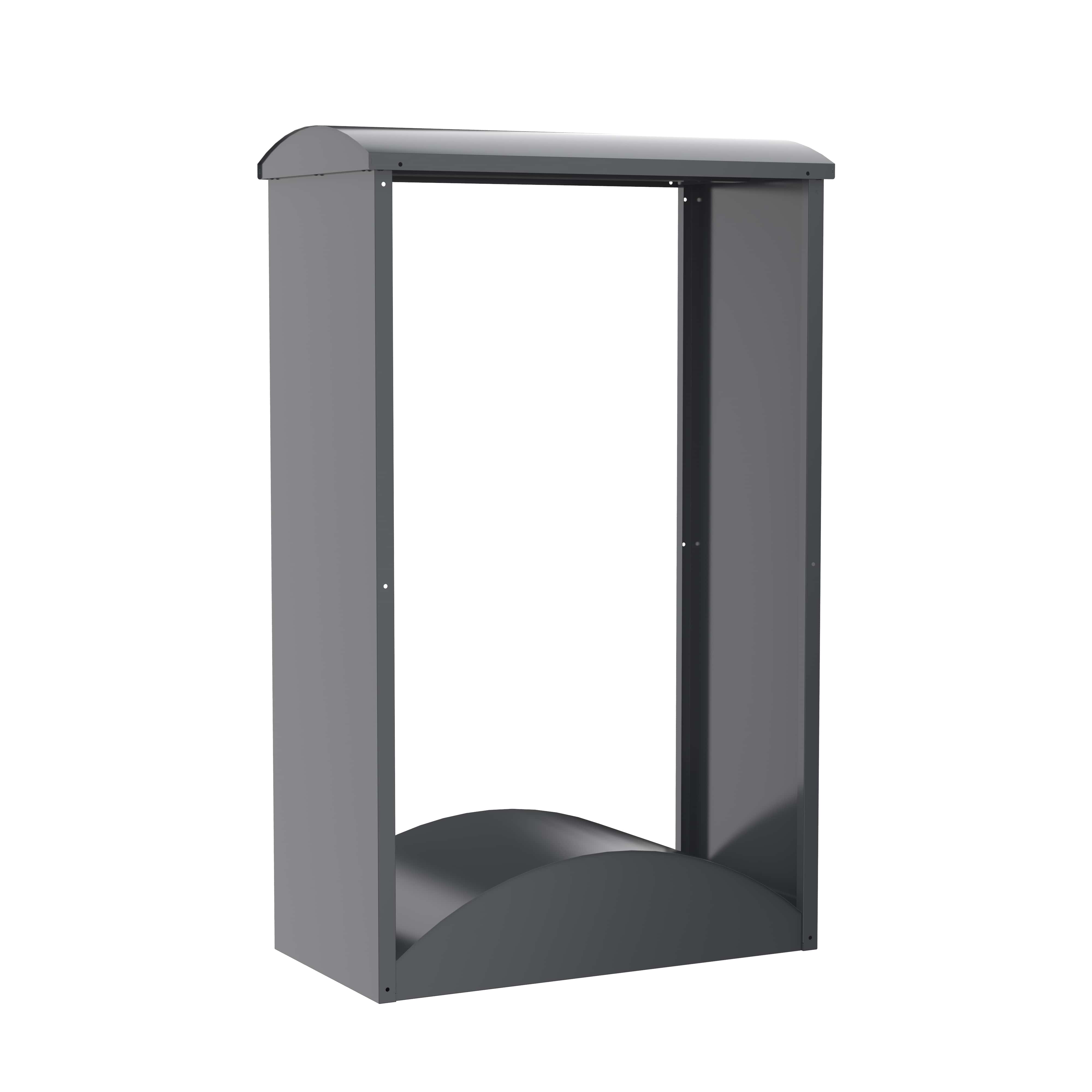 Westmann Castra A Houtopslag Houtrek 95x50x160 cm - Antraciet