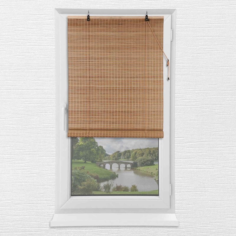 4goodz Bamboe Rolgordijn 100x160 cm - Bruin