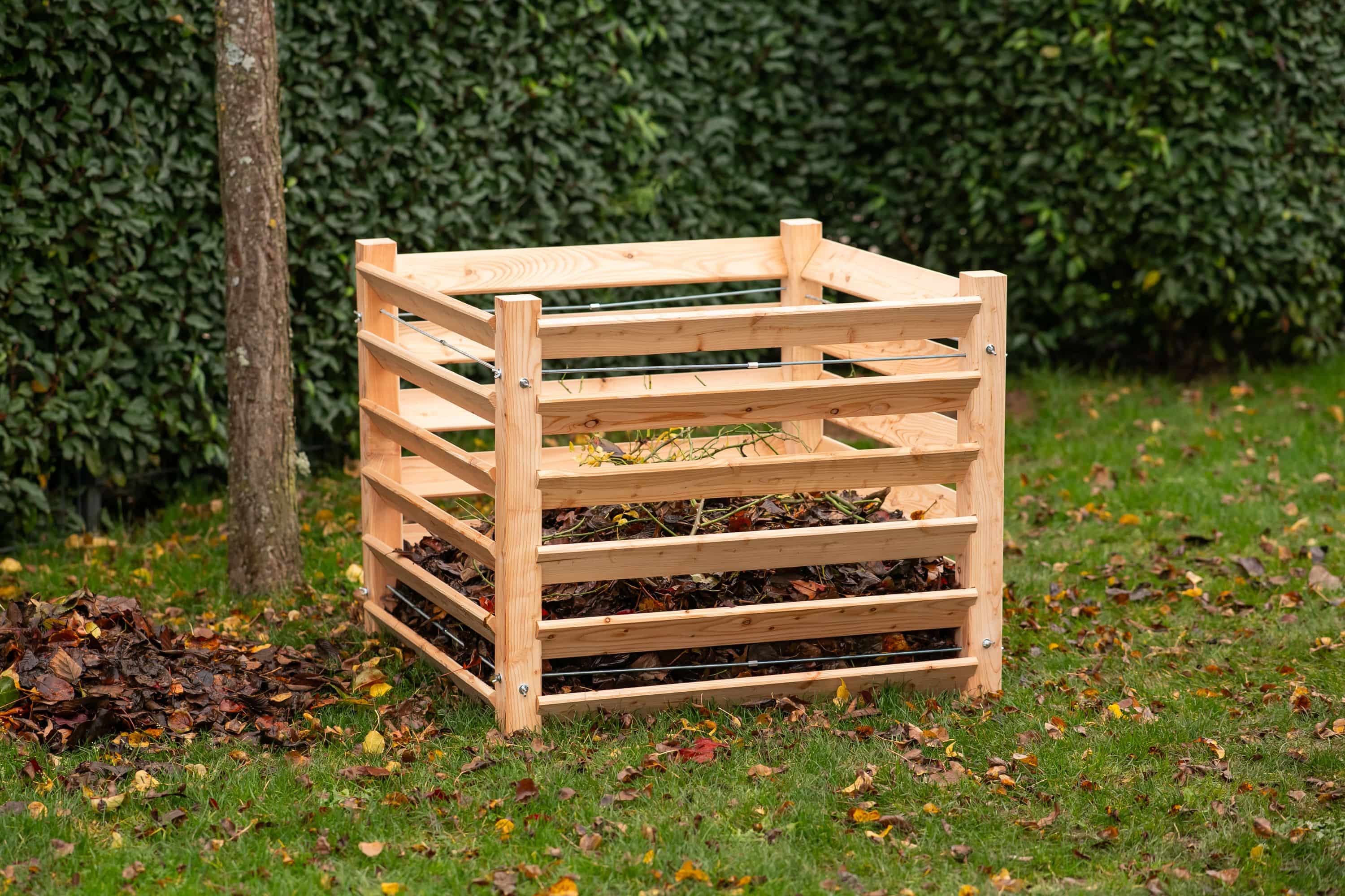 Westmann Compostbak Hout WMKL4S - 100x100x80 cm