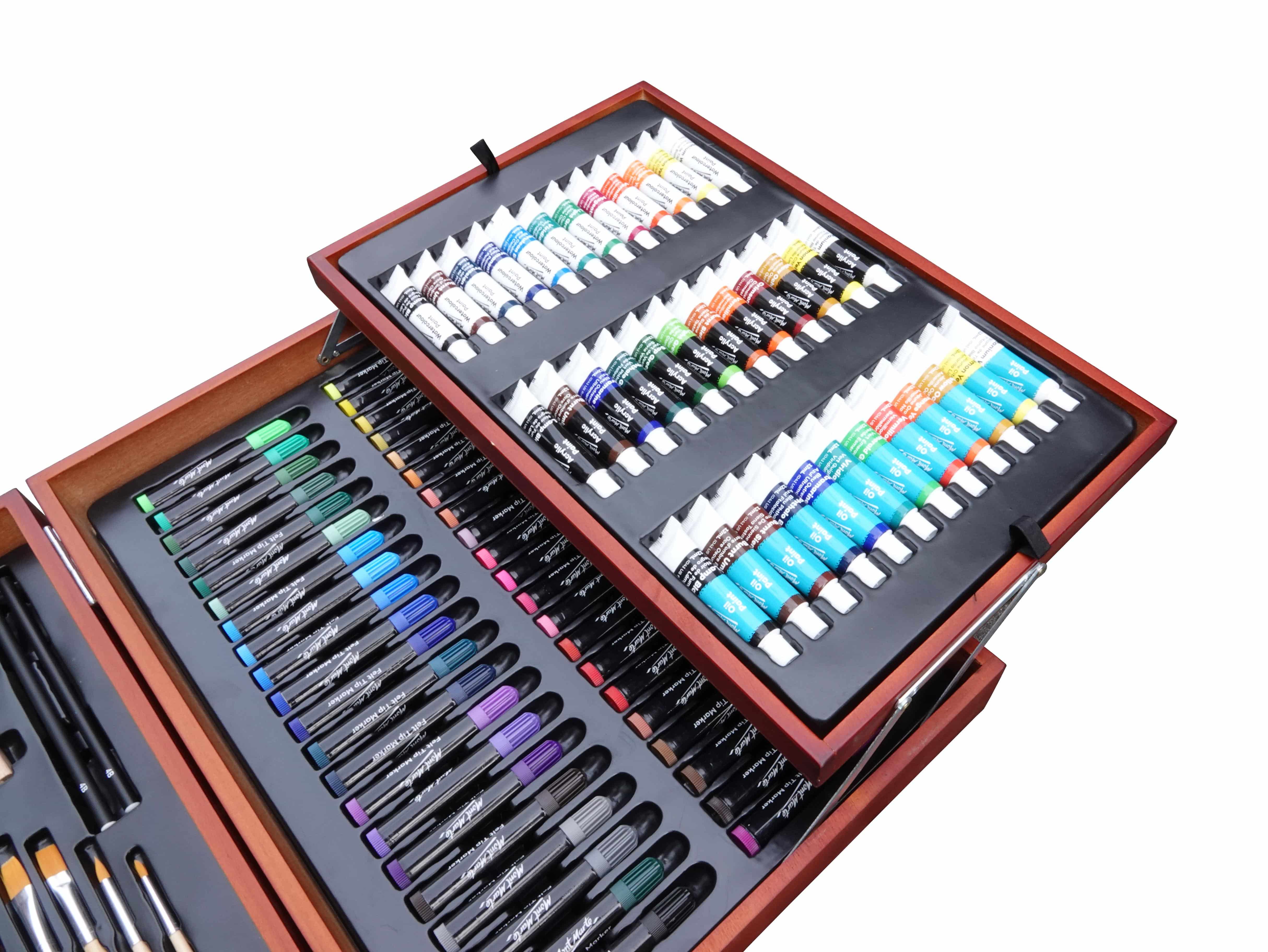 Mont Marte® mix artist XL 174 delig - Complete Schilder en Tekenset