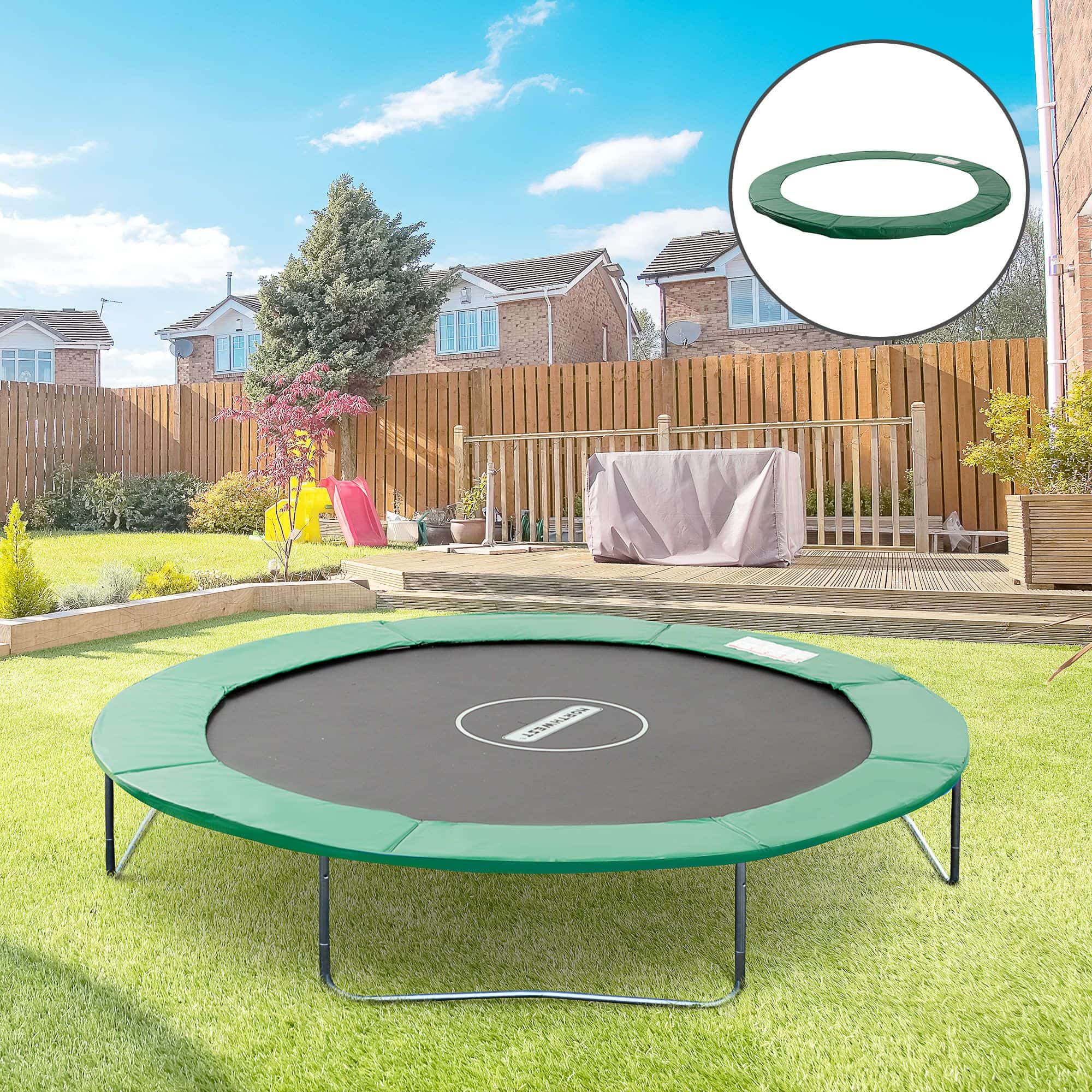 4goodz Trampoline rand Vervangings Randafdekking 305 cm - Groen