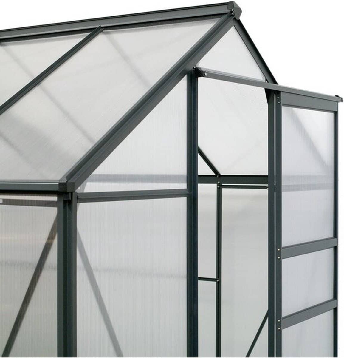 Westmann Aluminium kas Flora 66 | Antraciet | 192x192x202cm