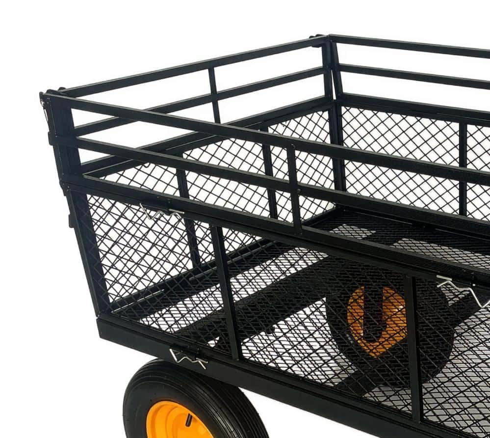 Westmann Transio - Metalen transportwagen met luchtbanden