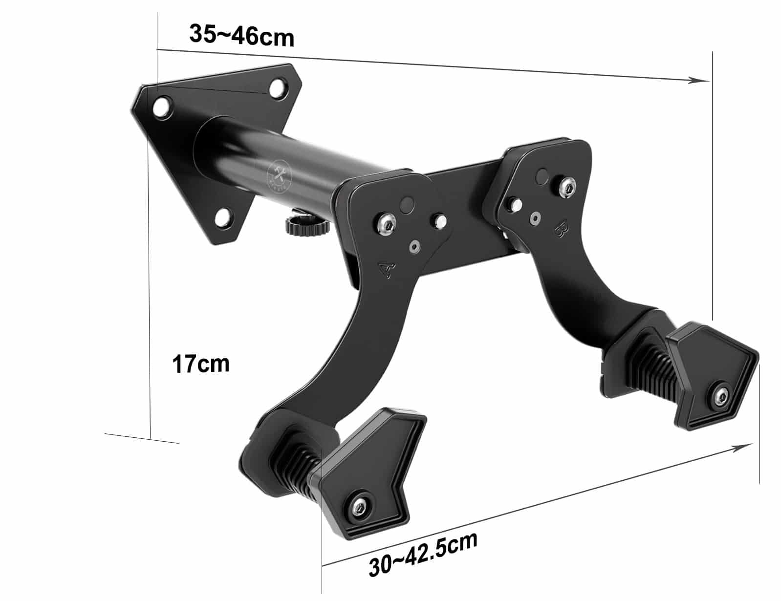 4toolz® Fiets Ophangbeugel Diepte Verstelbaar - Wandbeugel voor fiets