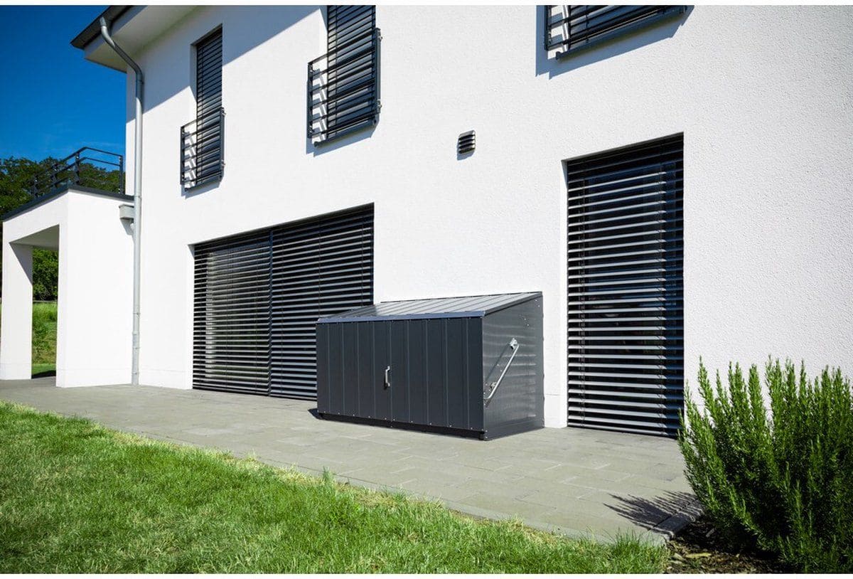 Trimetals® Storeguard TM10000 - Berging / Fietsenstalling - Antraciet