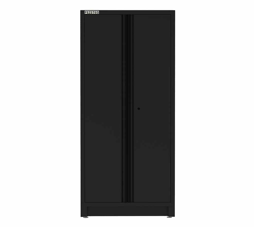 Feistos Blackline Gereedschapskast Hoog 200 cm Dubbele deur - Zwart
