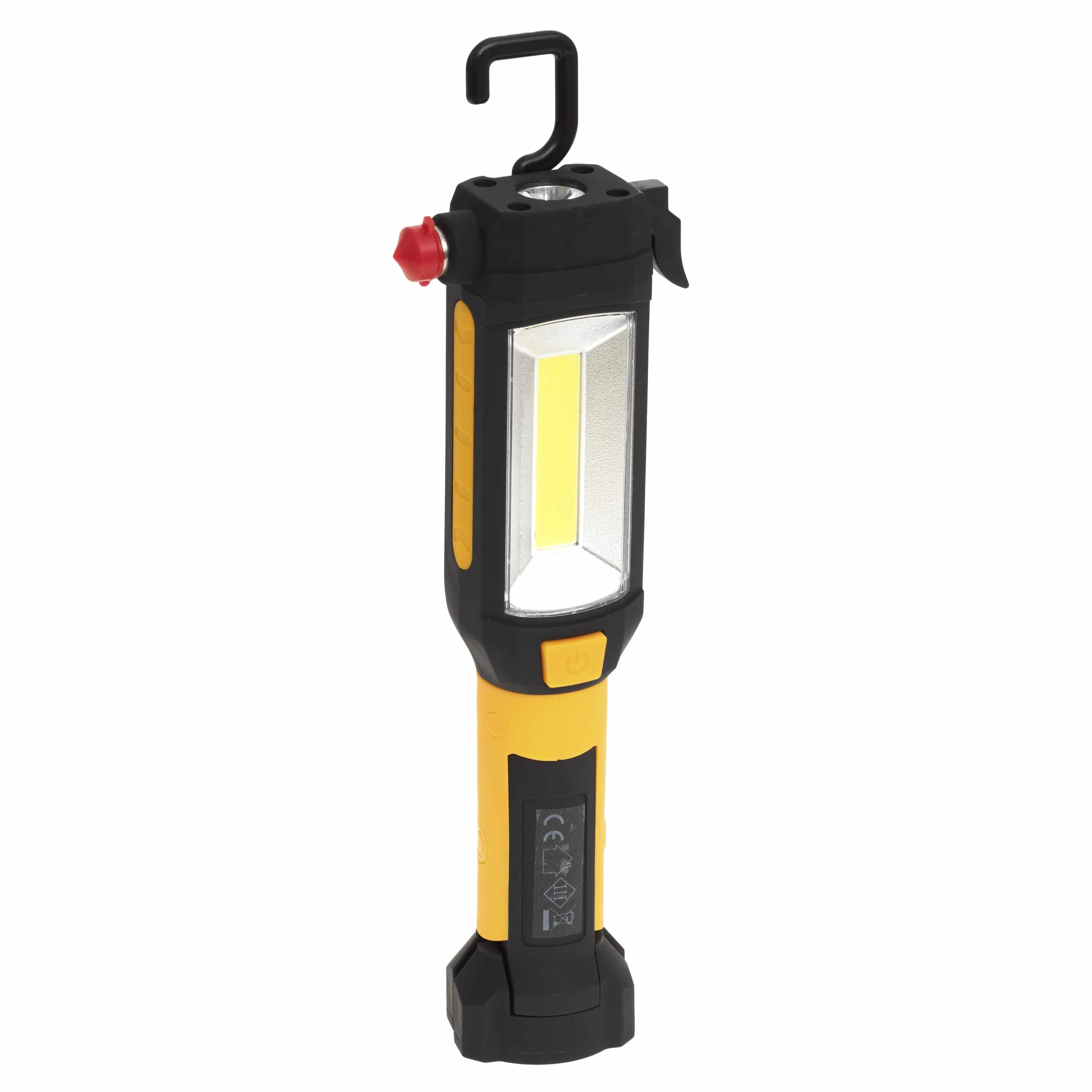 4goodz 5-in-1 LED Noodzaklamp met o.a. safetyhammer - 150 lmn - geel