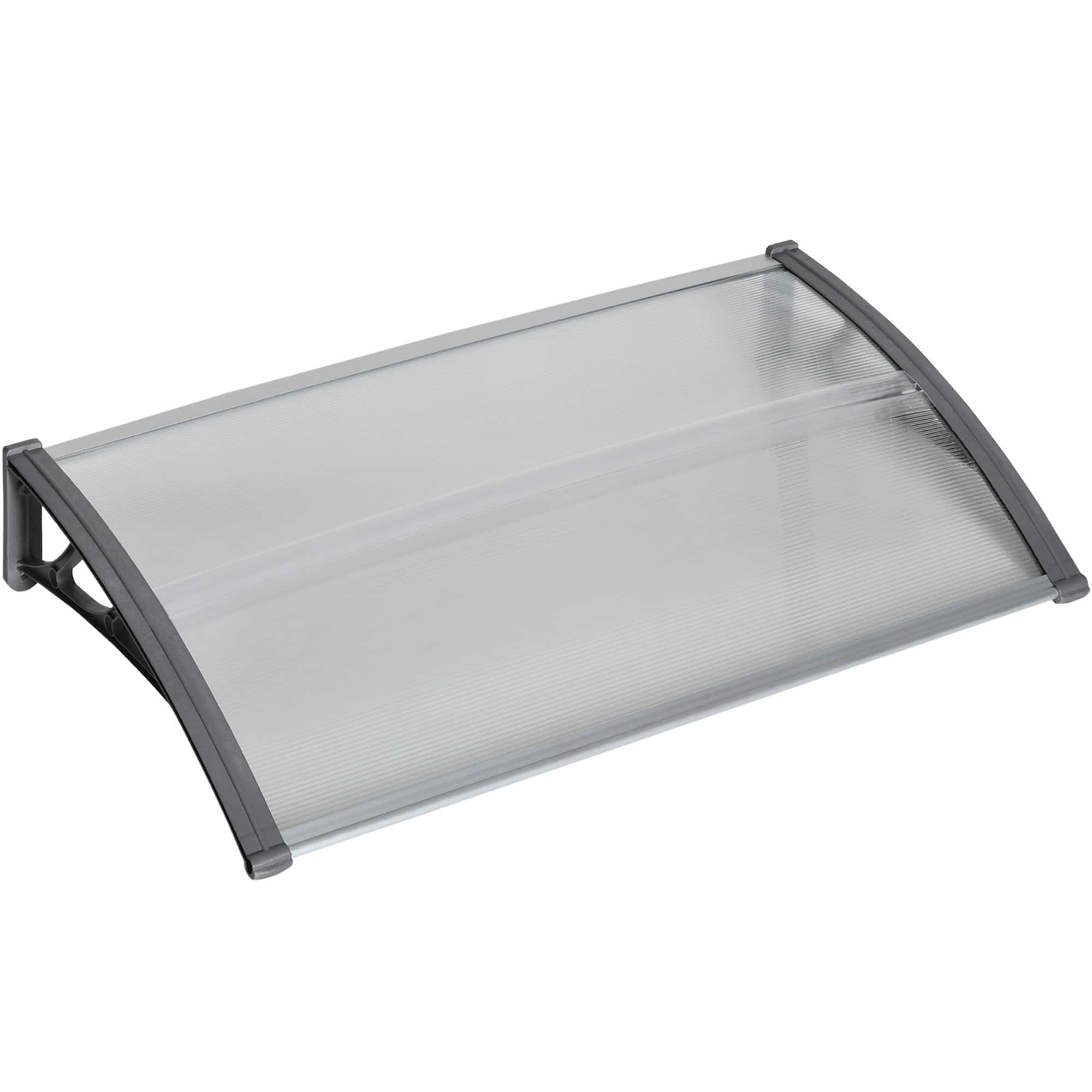4goodz Deurluifel Afdak 110x60 cm - Regen en Zonbescherming - Grijs