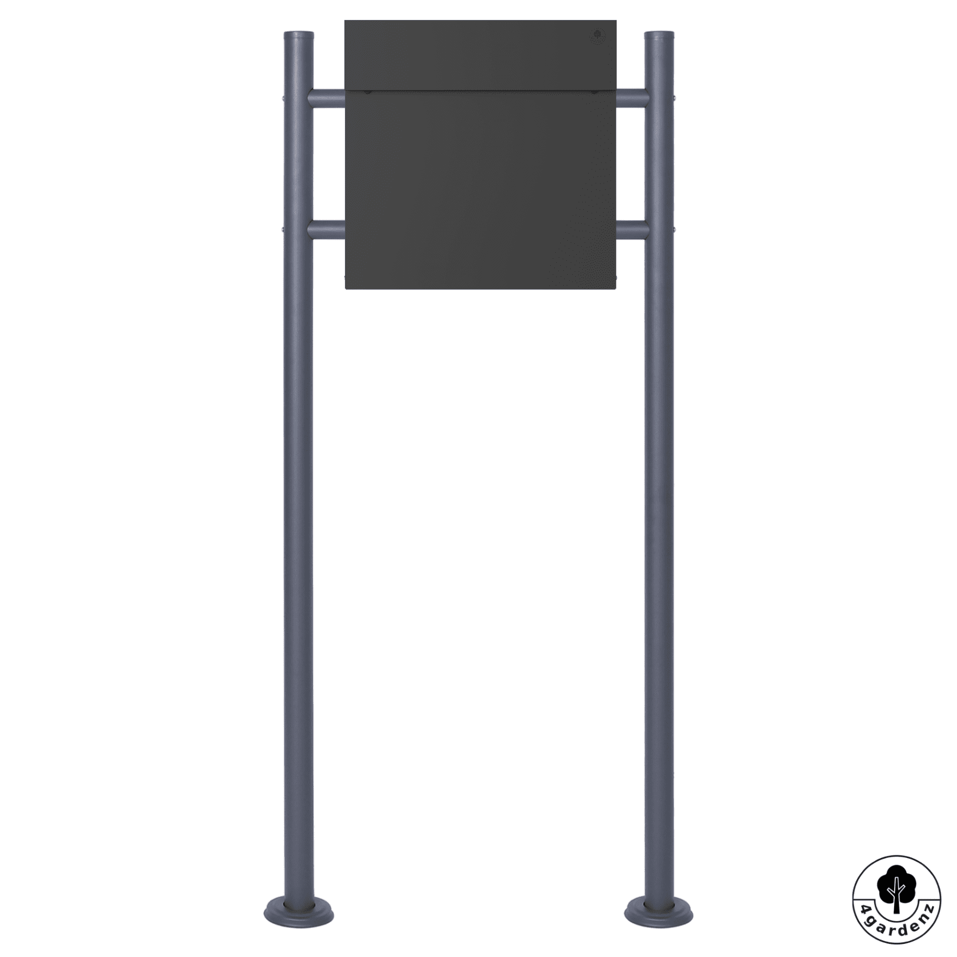 4gardenz® Brievenbus Standaard voor vrijstaande brievenbus - antraciet