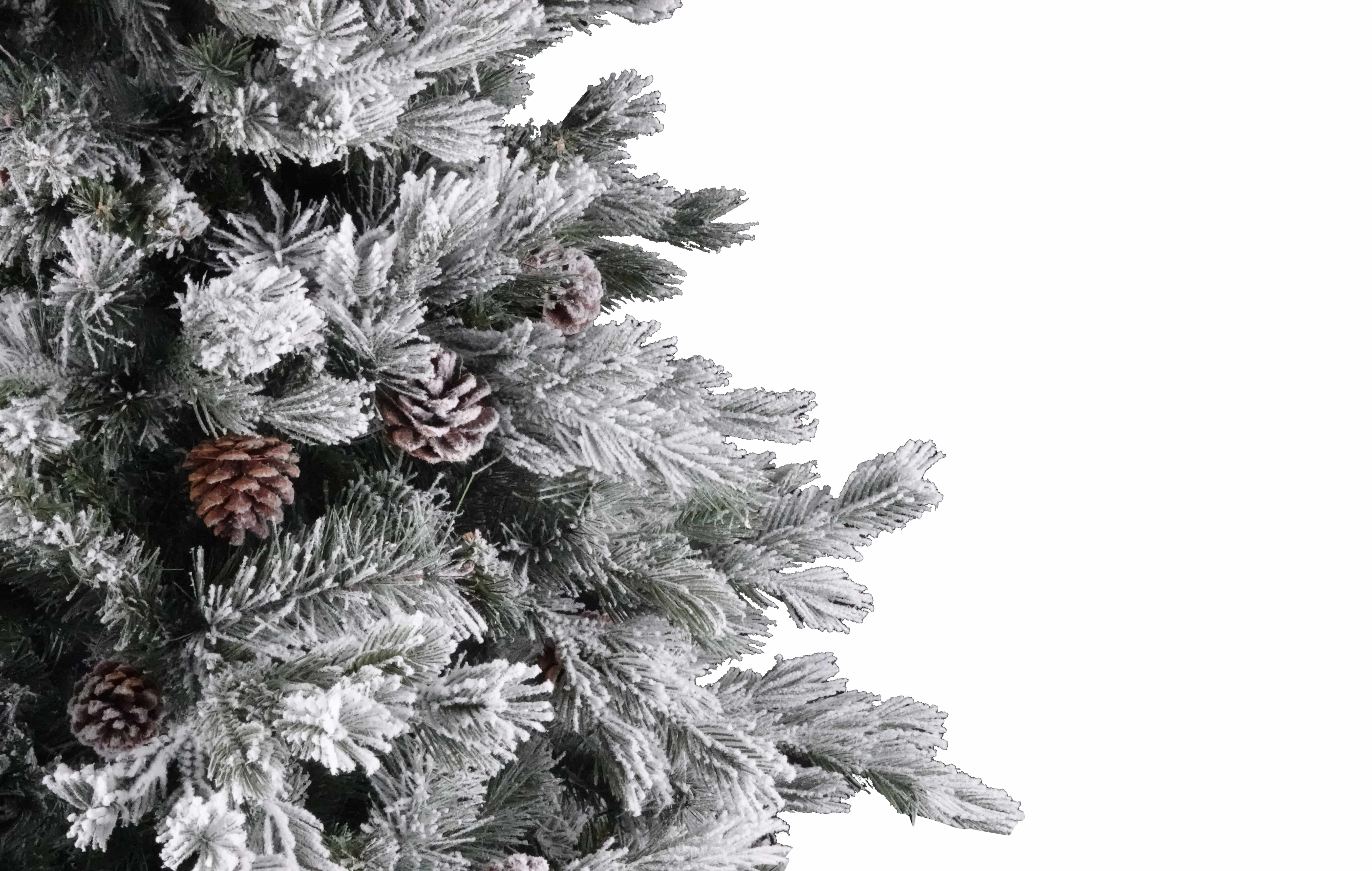 4goodz Superior kunstkerstboom met sneeuw Snowy Youkon 210 cm