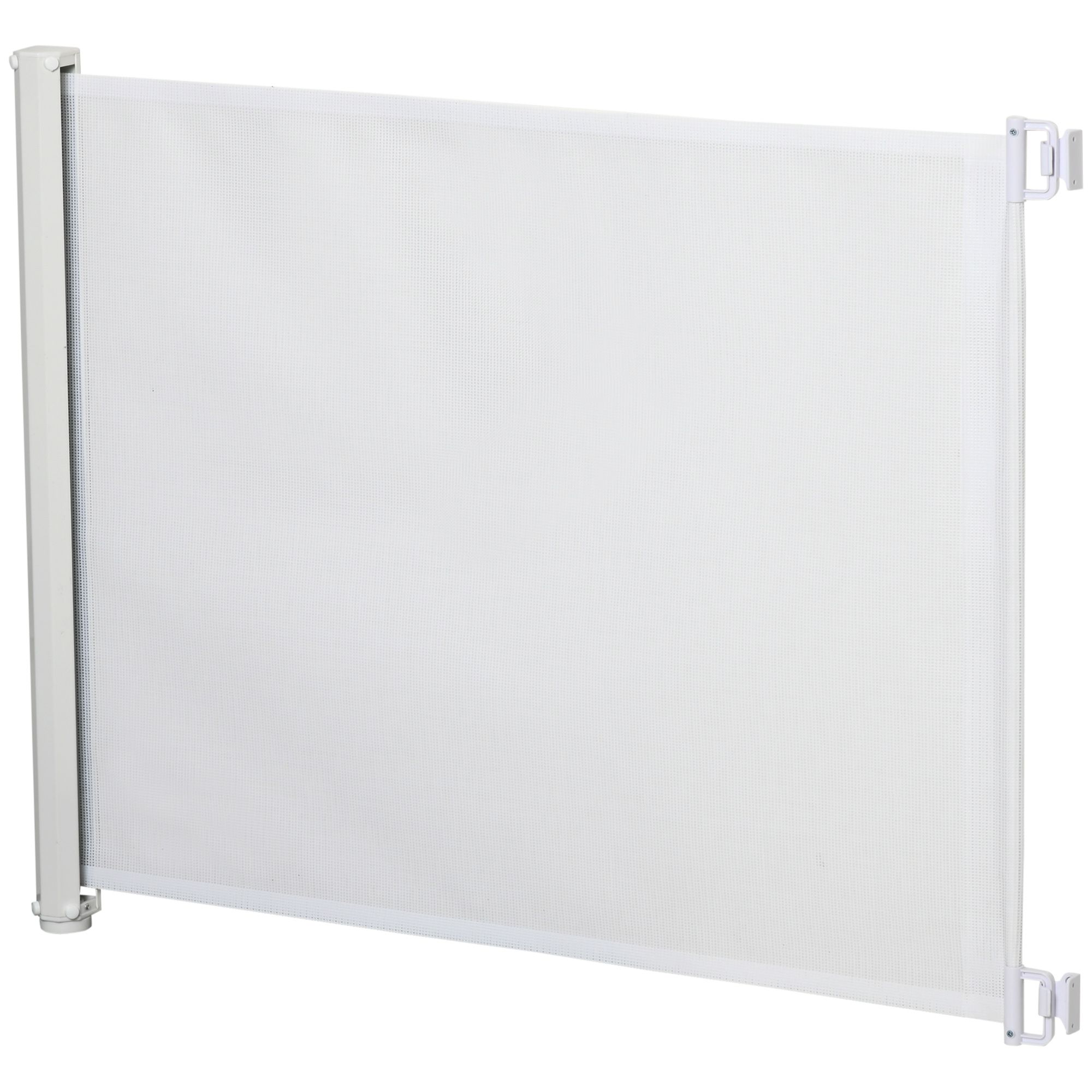 4goodz Uitschuifbaar Traphek 115x82,5 cm voor Huisdieren - Wit