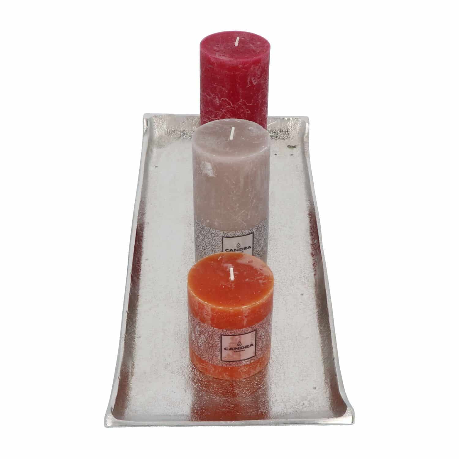 4goodz Zilveren Decoratieve Dienbladen Set – 2 Stuks Aluminium