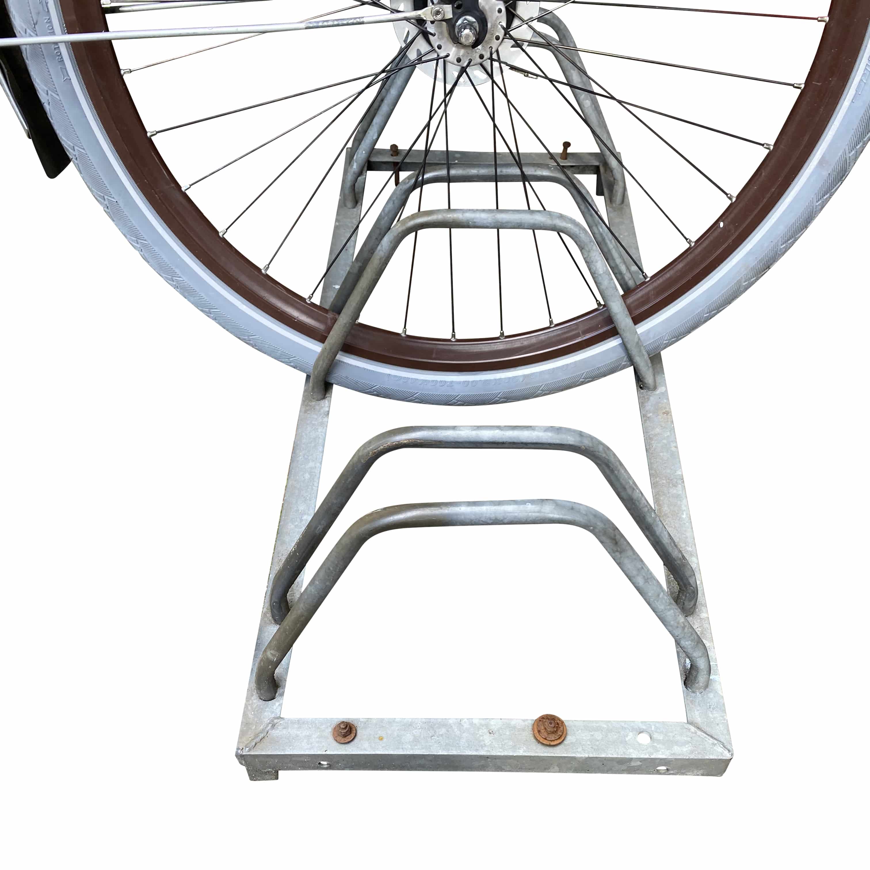 4toolz stalen fietsenrek voor 4 fietsen - Zilver