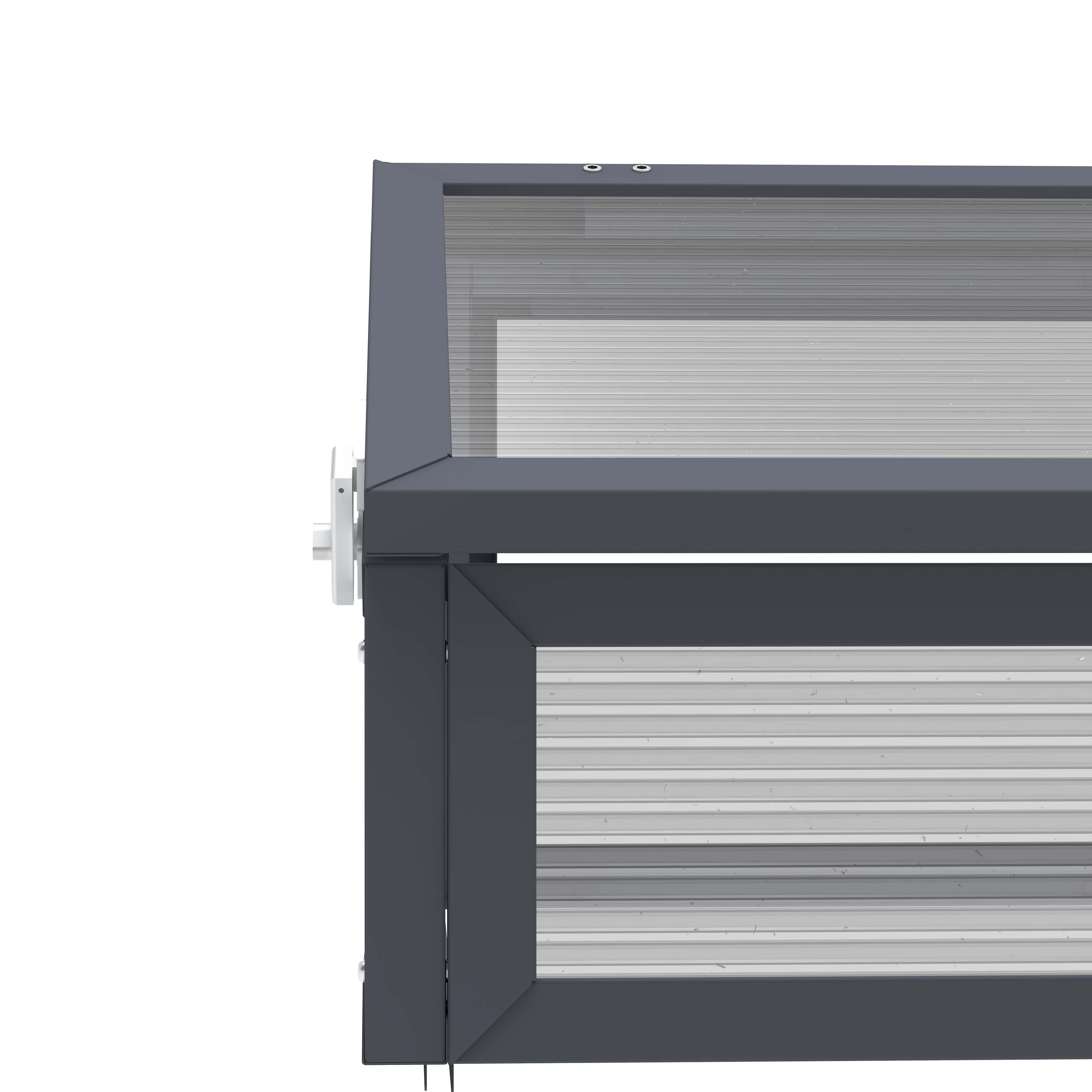 Westmann Tega Kweekkas Metaal 100x50x36 cm - 8mm Polycarbonaat platen
