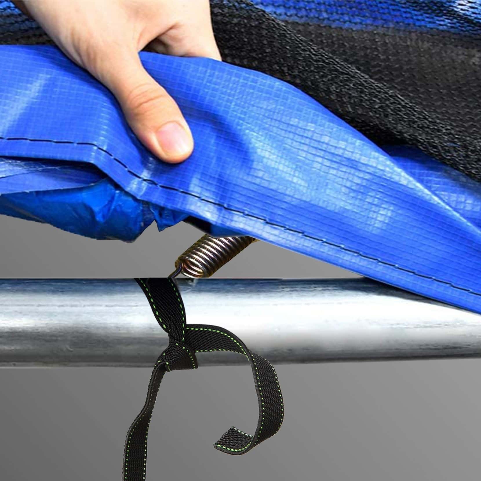 4goodz Dikke Trampoline rand veerafdekking voor trampoline 244 cm 4goodz Dikke Trampoline rand veerafdekking voor trampoline 244 cm