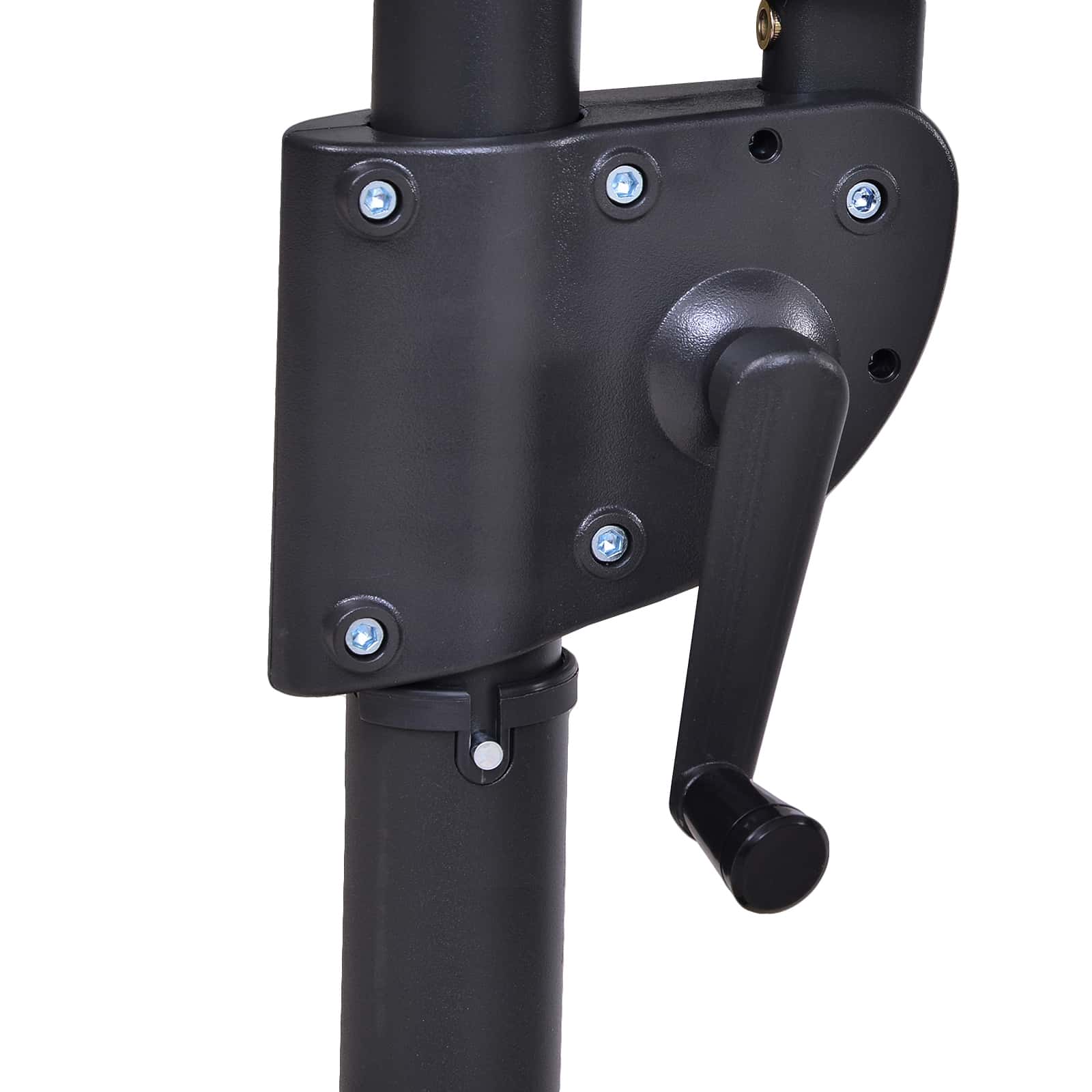 4goodz Zweefparasol XL 270x 440 cm - Grijs 4goodz Zweefparasol XL 270x 440 cm - Grijs