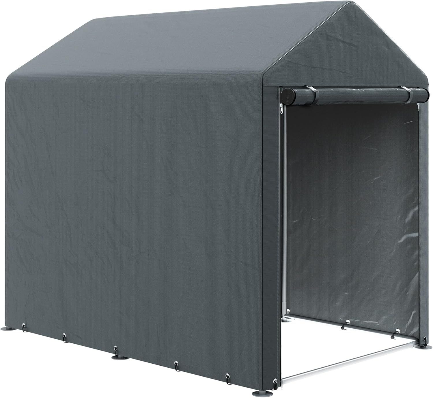 4goodz Opslagtent voor fietsten of gereedschap Weersbestendig 1,2x1,8x1,6 mtr