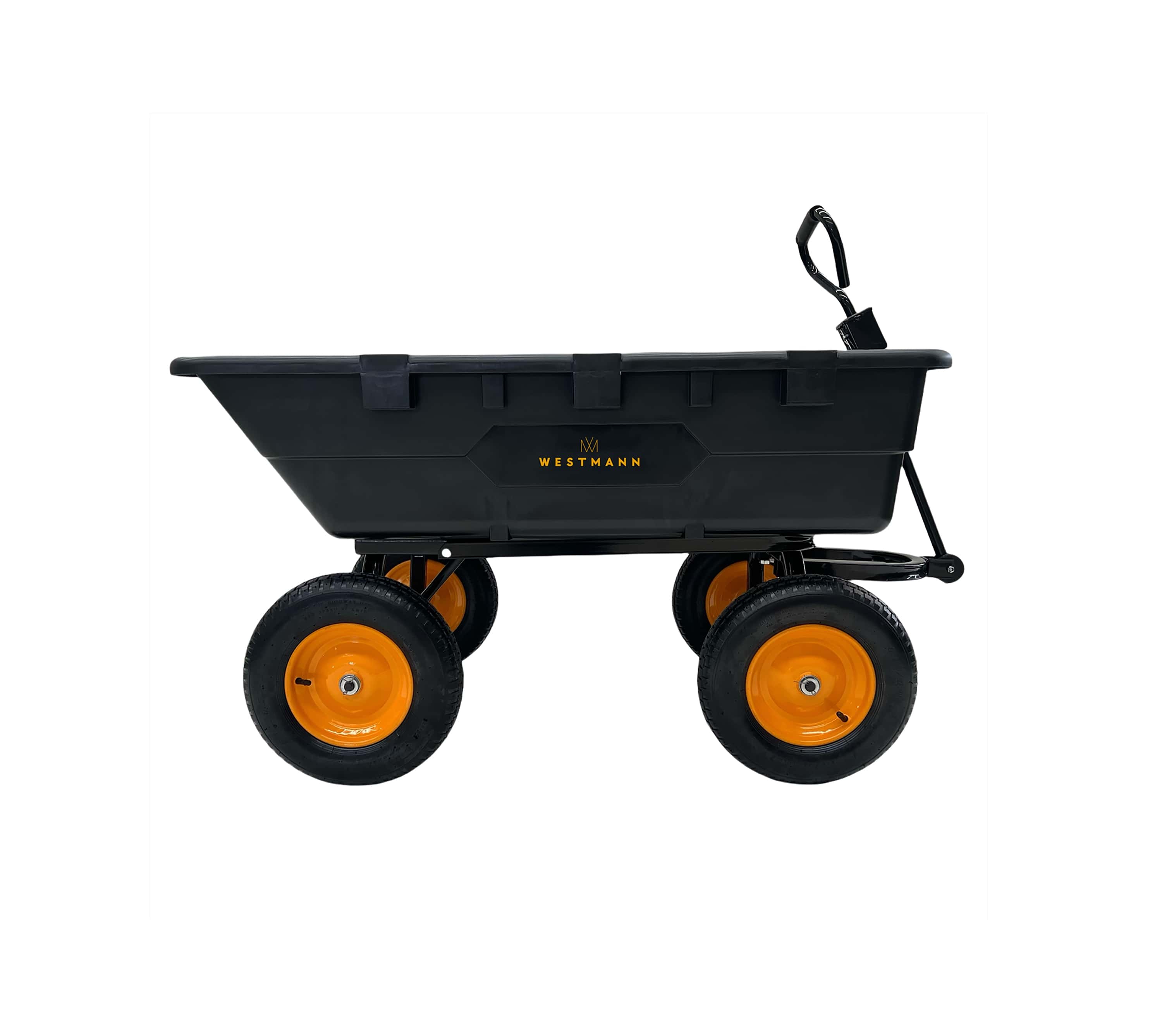 Westmann Prakta L - Kunststof tuintrolley met kantelfunctie - 225 L