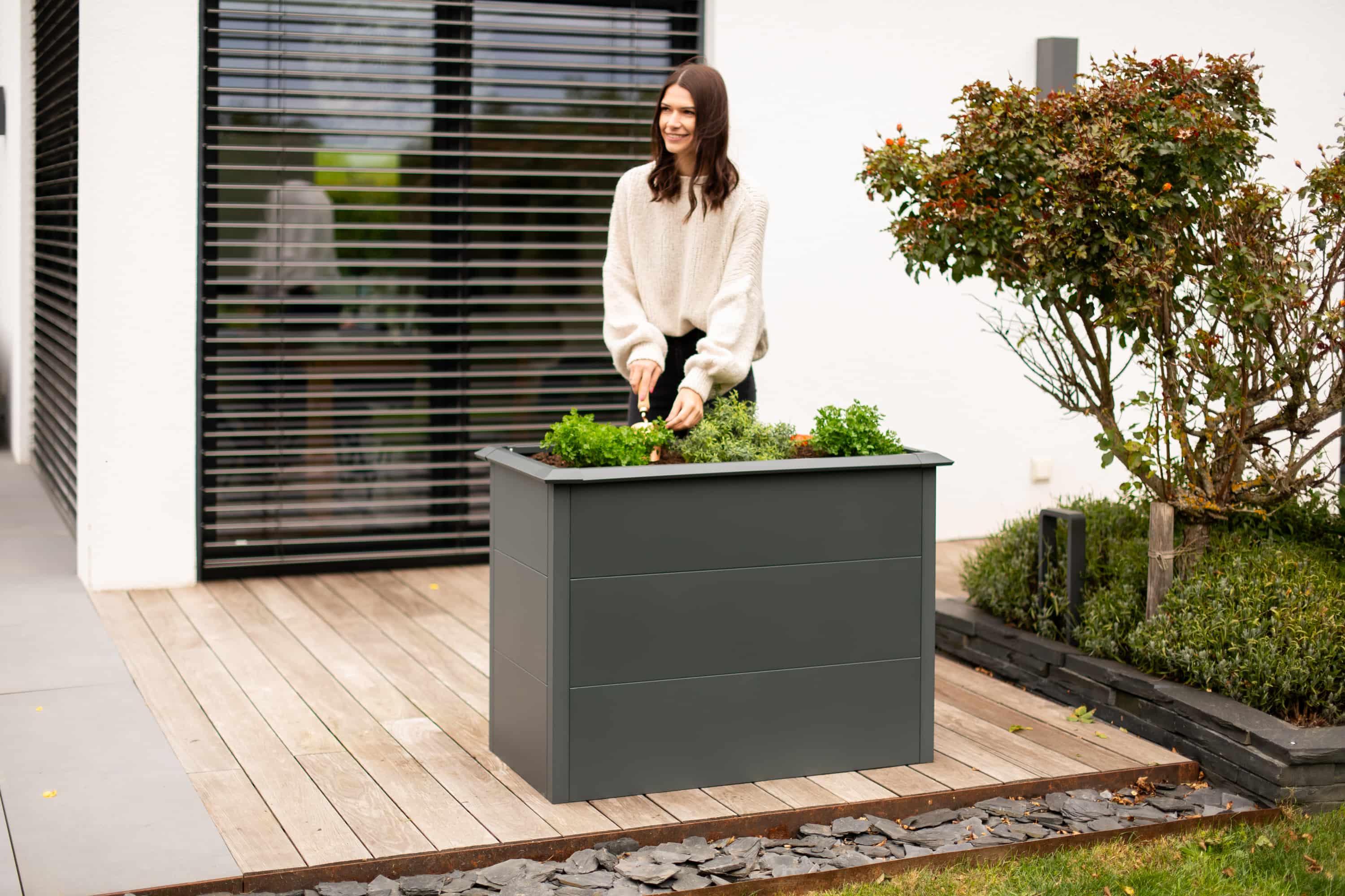 Westmann Plantenbak WMHPS771005 - Bloembak - 50x100x77 cm