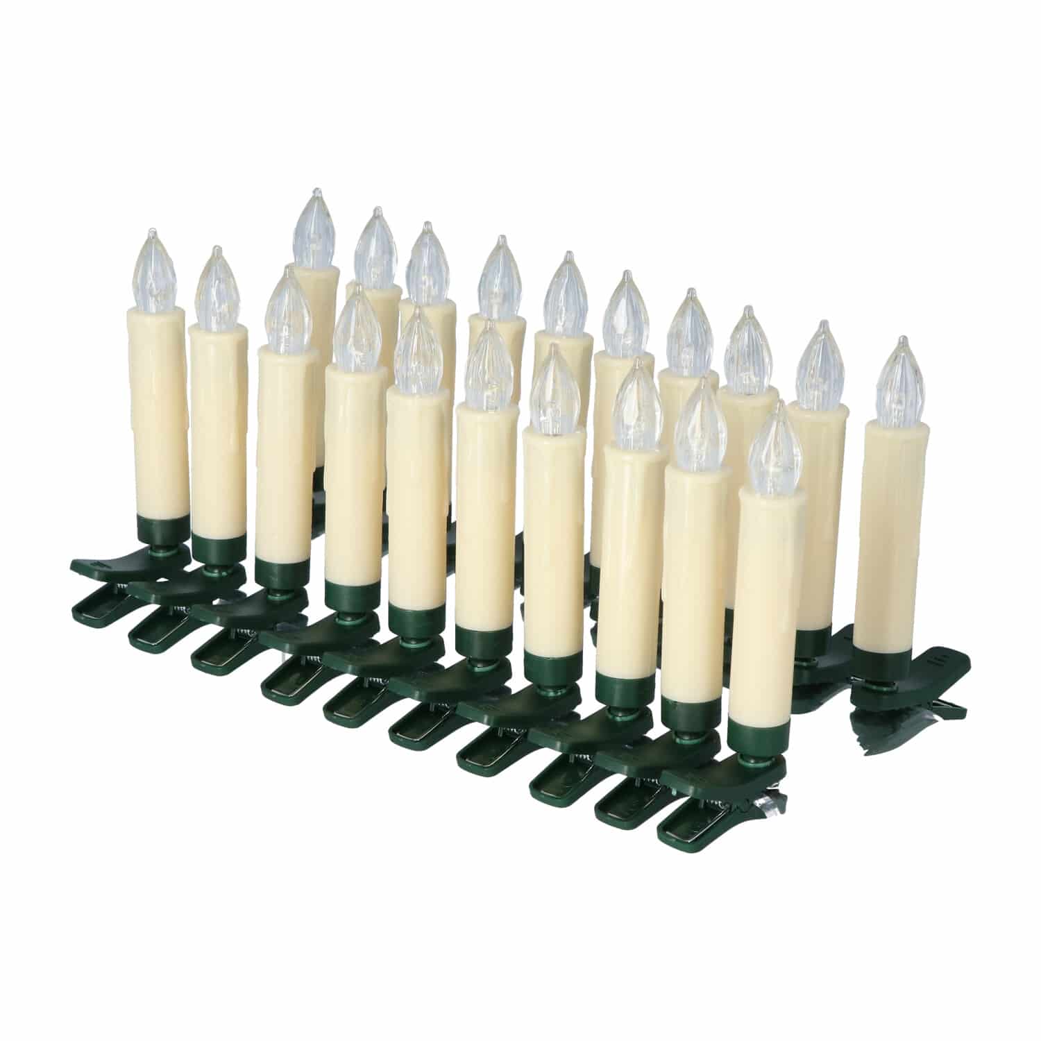 Hanse® 10 stuks Draadloze LED Kerstverlichting op batterij met Timer en Afstandsbediening