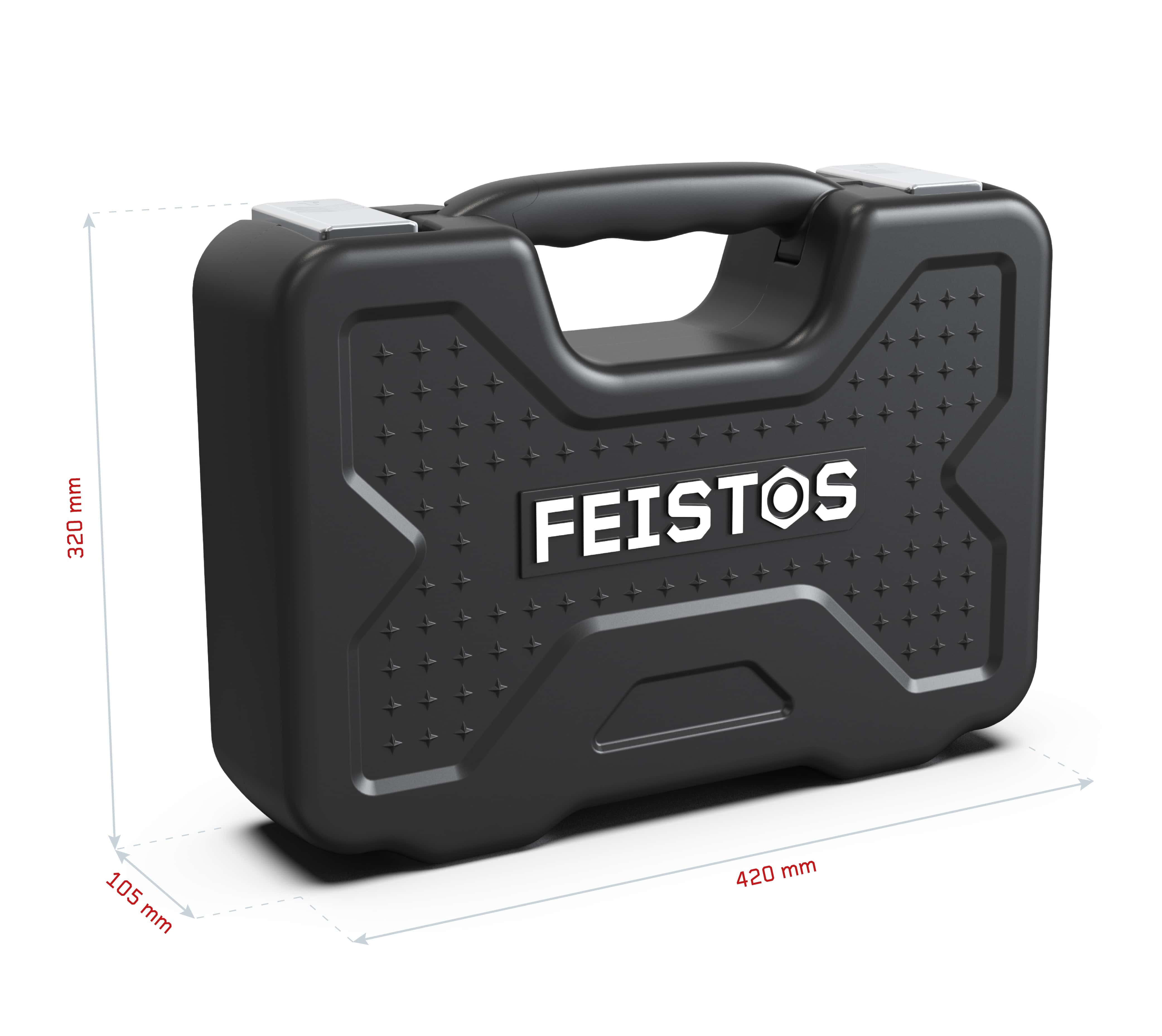 FEISTOS Manos 82 - Volledig uitgeruste gereedschapskist - 82 stuks