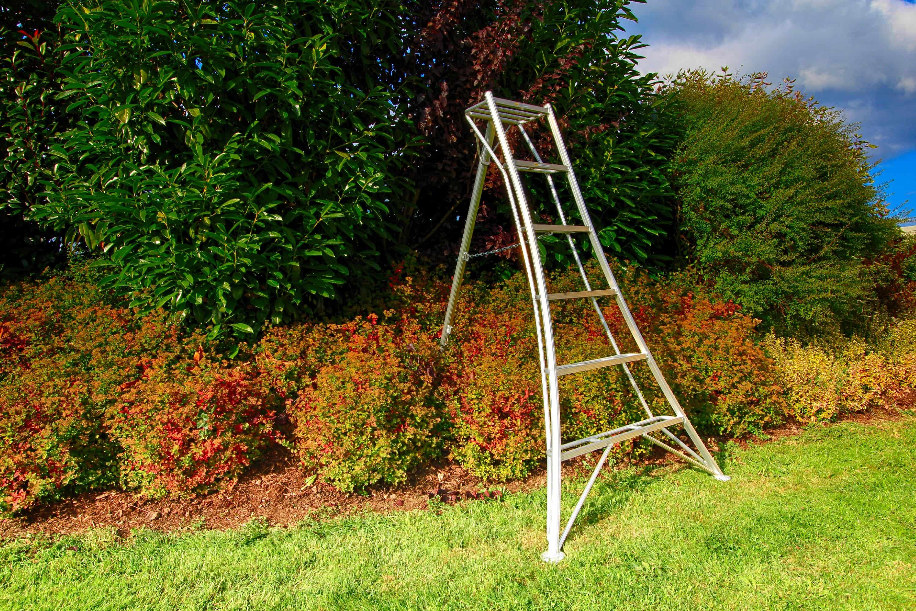 Niwaki Driepoot Tuinladder 180 cm Snoeiladder Tripod Ladder - Plukladder