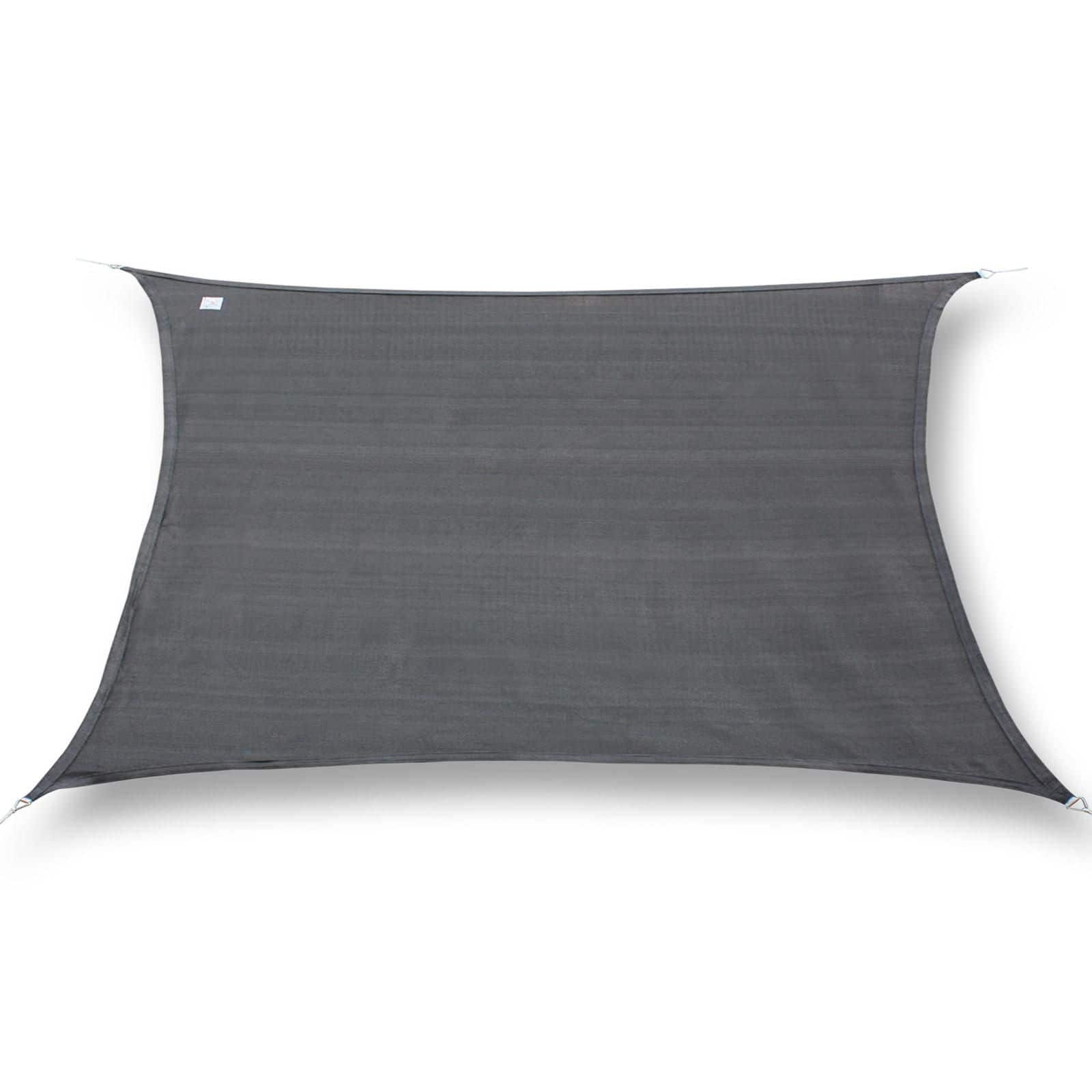 hanSe® Schaduwdoek Rechthoek Waterafstotend 3x4,5 m Zonnedoek Grijs hanSe® Schaduwdoek Rechthoek Waterafstotend 3x4,5 m Zonnedoek Grijs