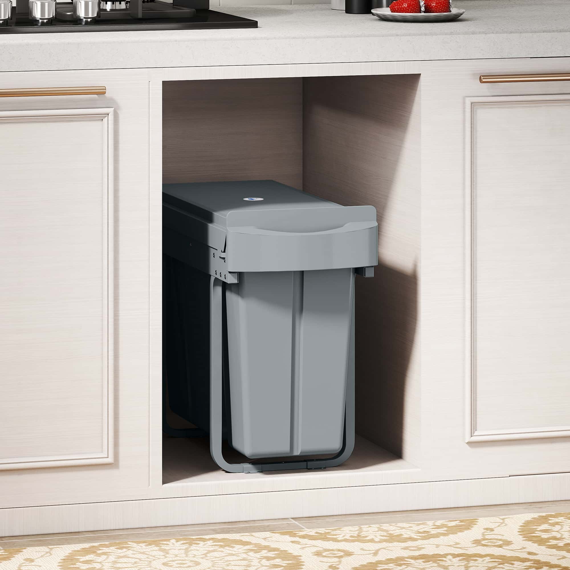 4goodz Inbouwprullenbak - 2 uitneembare emmers 30 liter (20 L+10 L) 4goodz Inbouwprullenbak - 2 uitneembare emmers 30 liter (20 L+10 L)