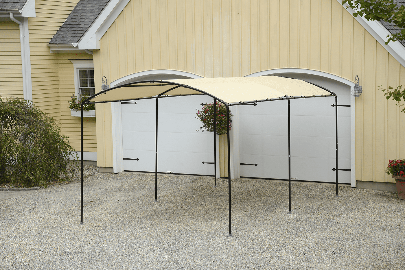 ShelterLogic® Carport Monarch - Folie Carport 490x270x240 cm - Beige ShelterLogic® Carport Monarch - Folie Carport 490x270x240 cm - Beige