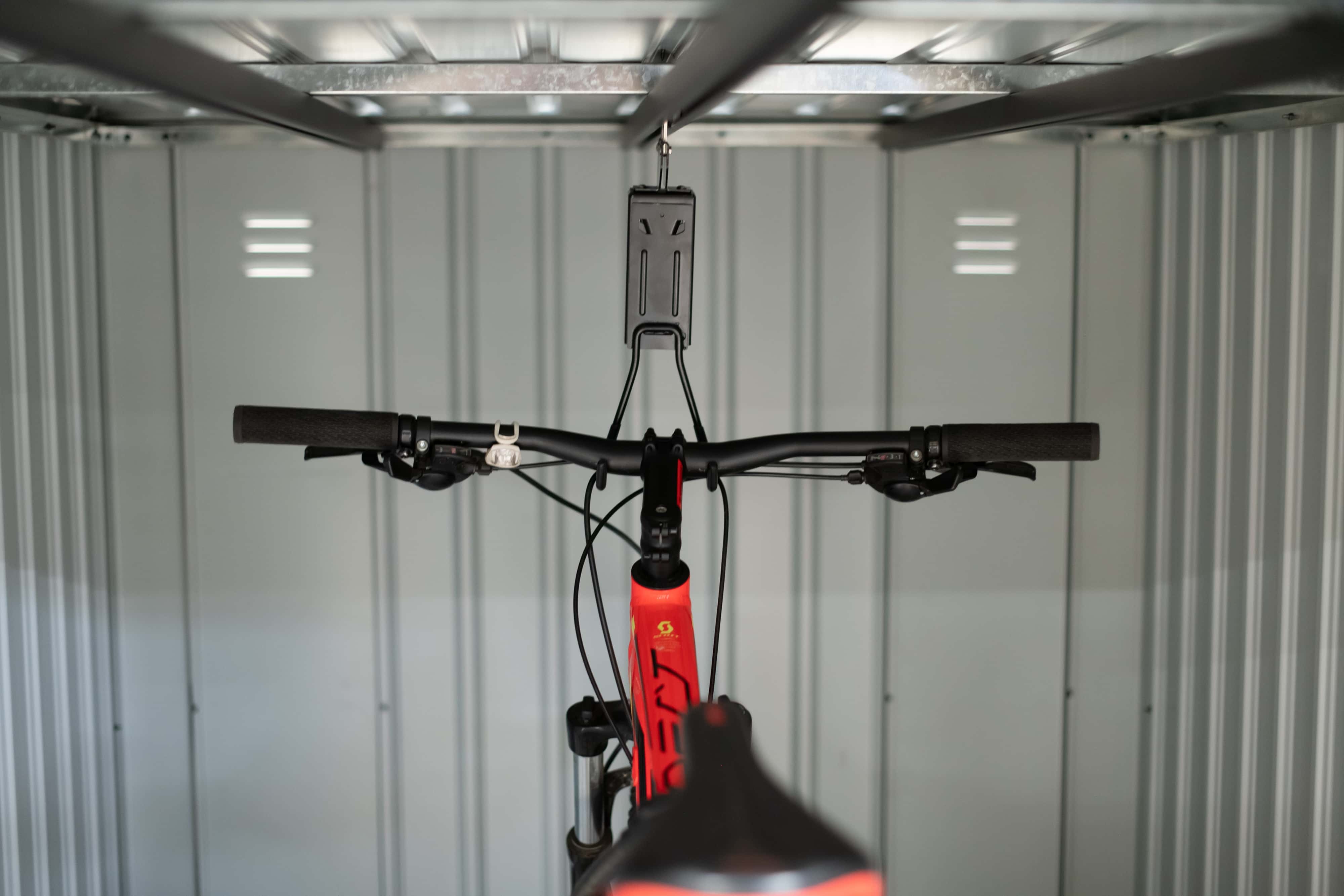 Westmann Velos 1 - Fietsenberging met Vloerplaten 222x131x151 cm - Antraciet