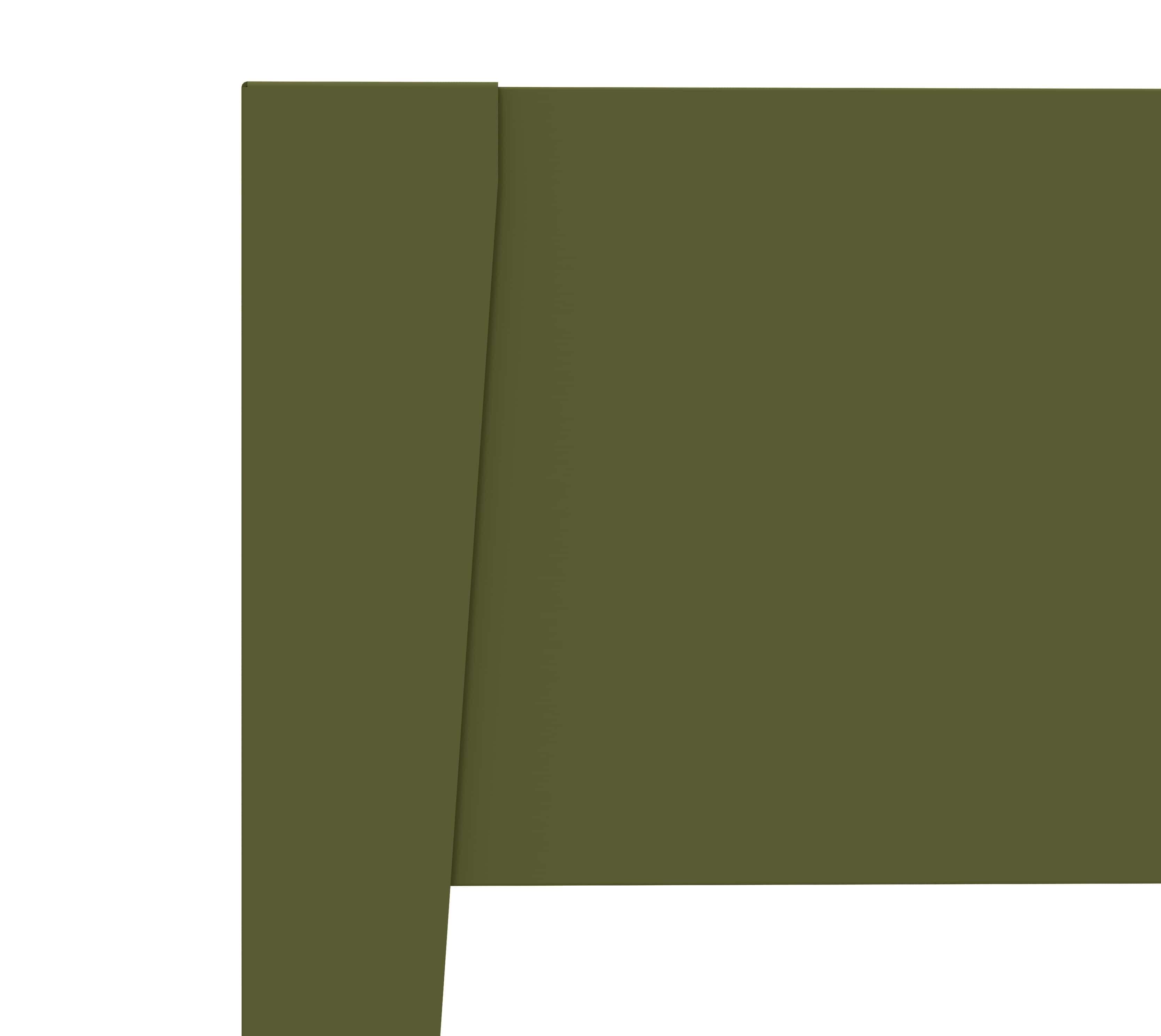 Westmann Vedura M - Metalen Verhoogde Plantenbak 30x100x80 cm - Olijf
