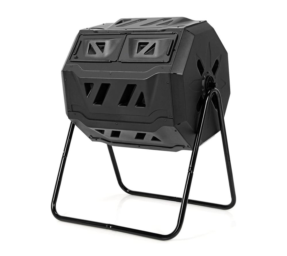 Westmann Vita Kunststof Compostvat voor humus - 2 compostbakken 160 liter